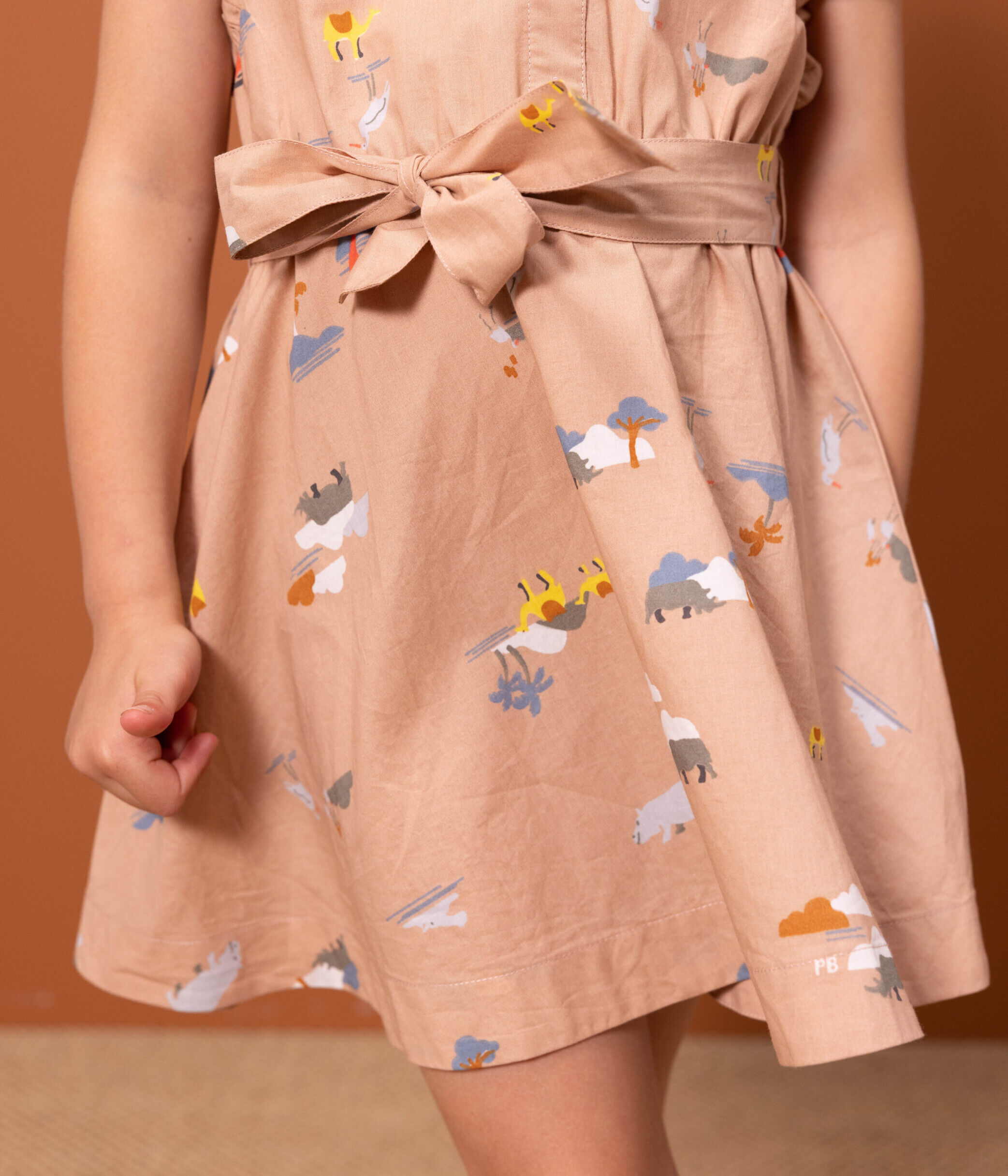 Blusas en store popelina para niñas