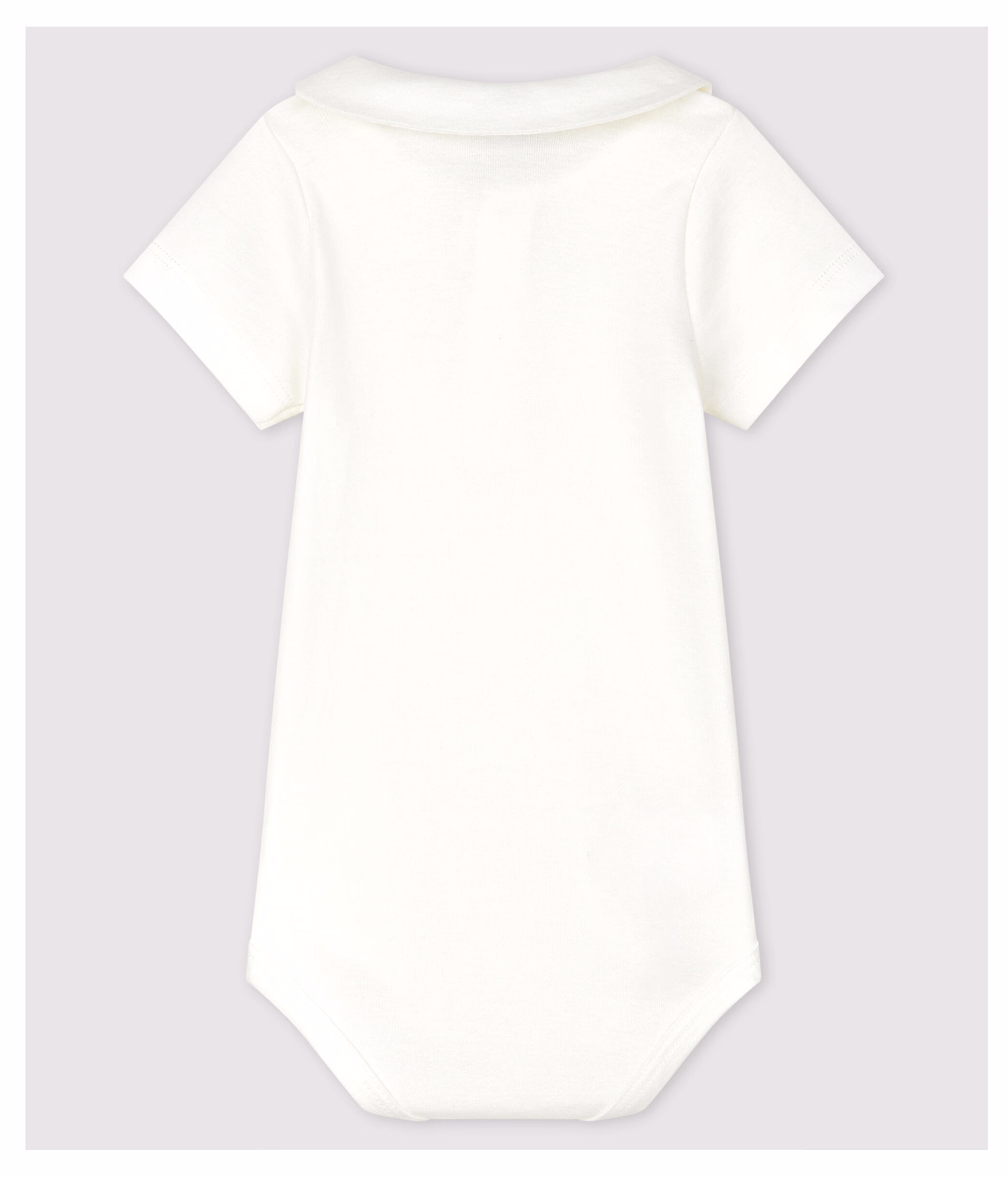 Body con cuello bordado de algod n de beb ni o A00U401000