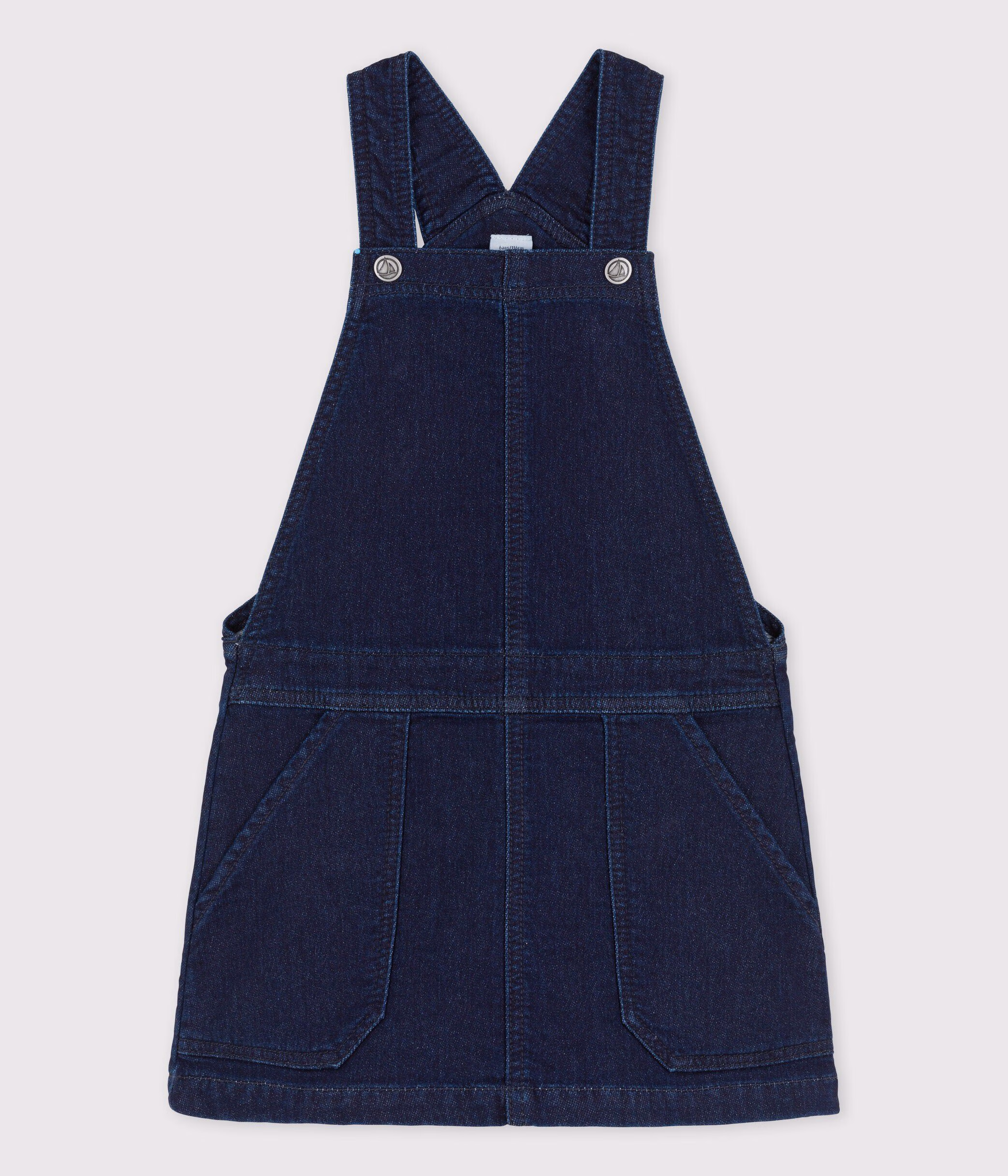 Vestido peto vaquero 2025 niña