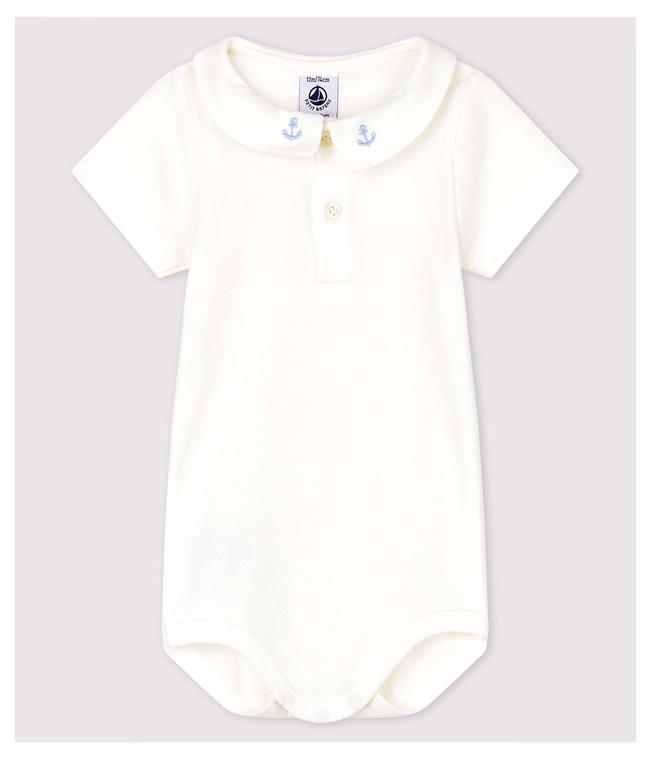 Body con cuello bebe niño best sale