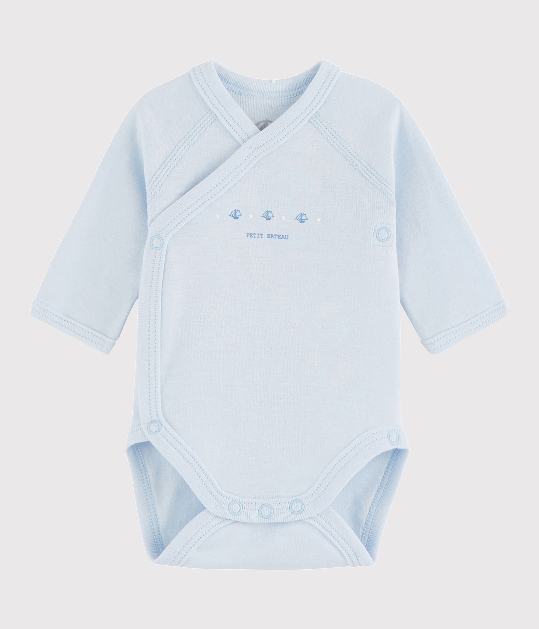 Body bebe hotsell cruzado manga larga
