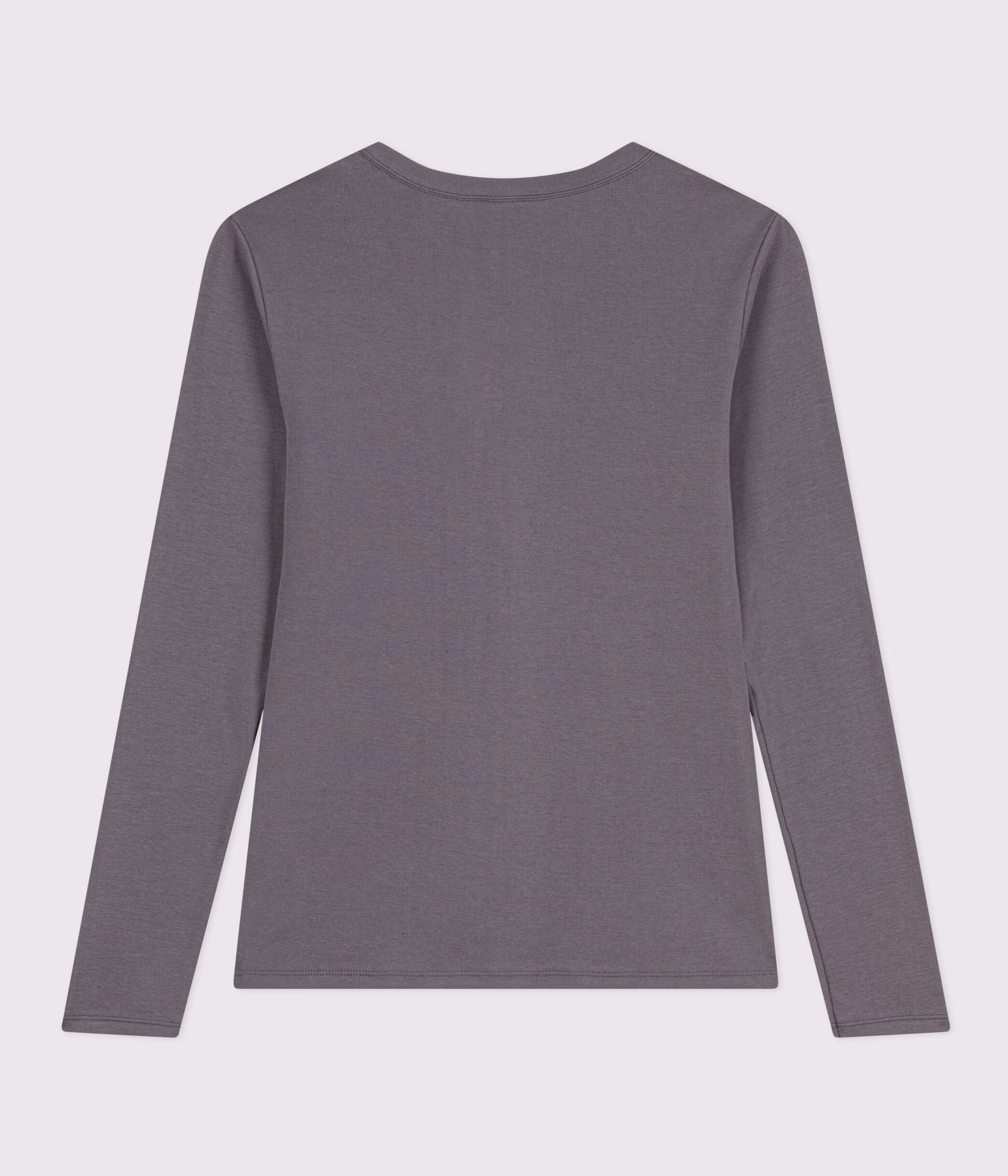 Camiseta L ICONIQUE de algodon con cuello redondo para mujer BONGRIS Petit Bateau