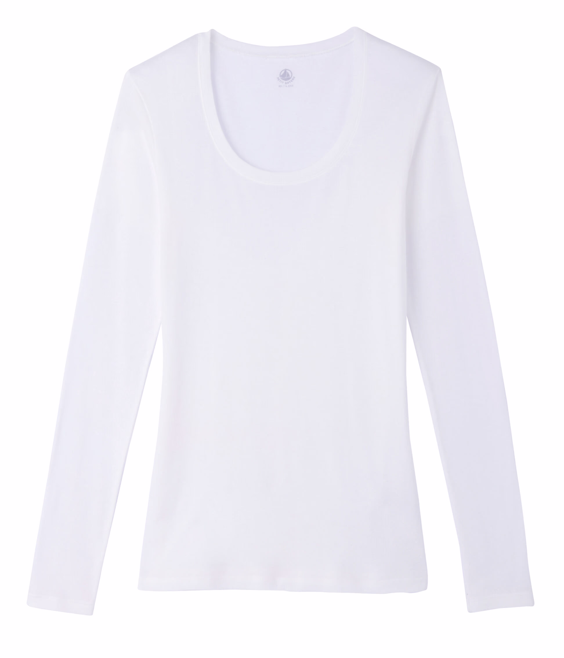 Camisetas manga larga de algodon mujer shop