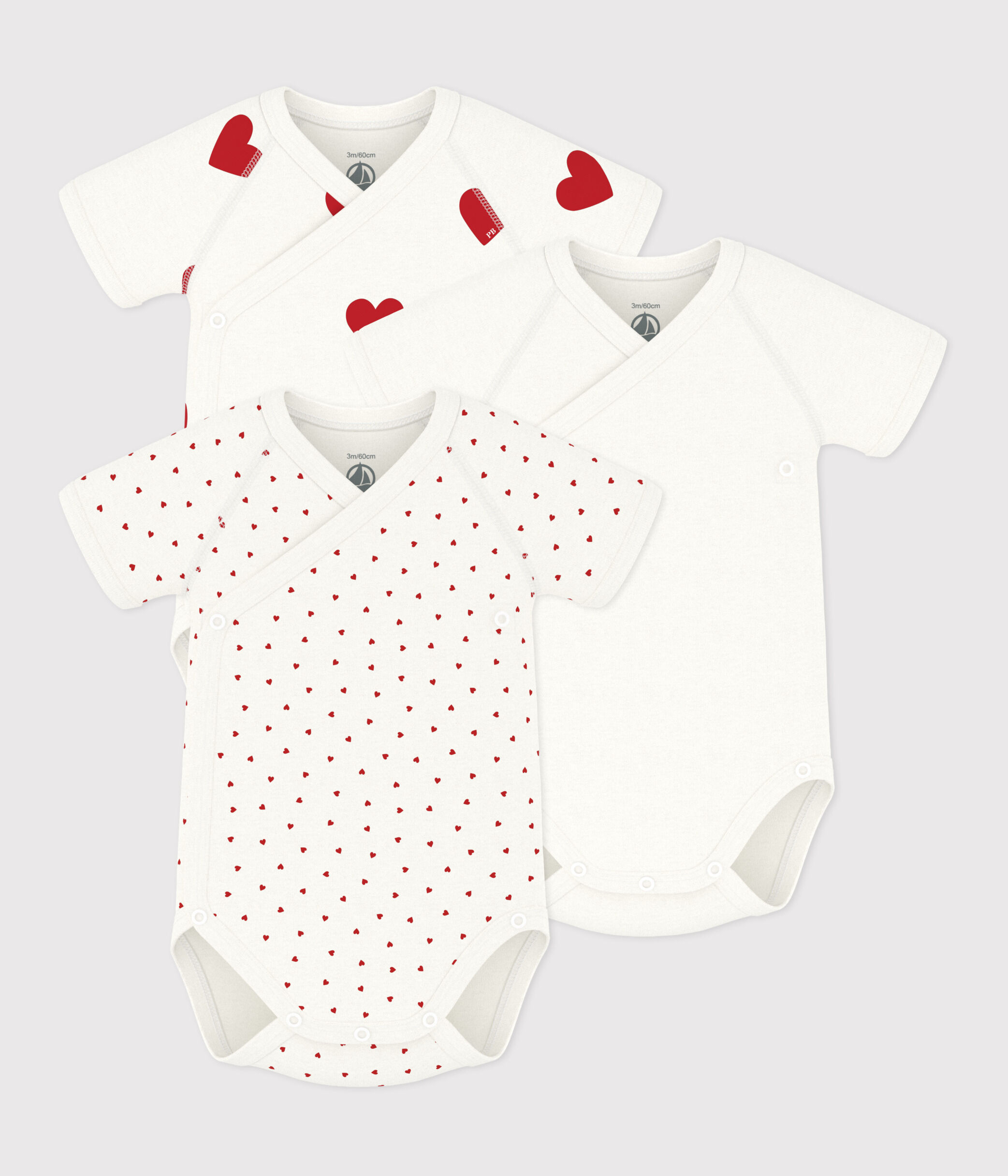 Body cruzado shop manga corta bebe