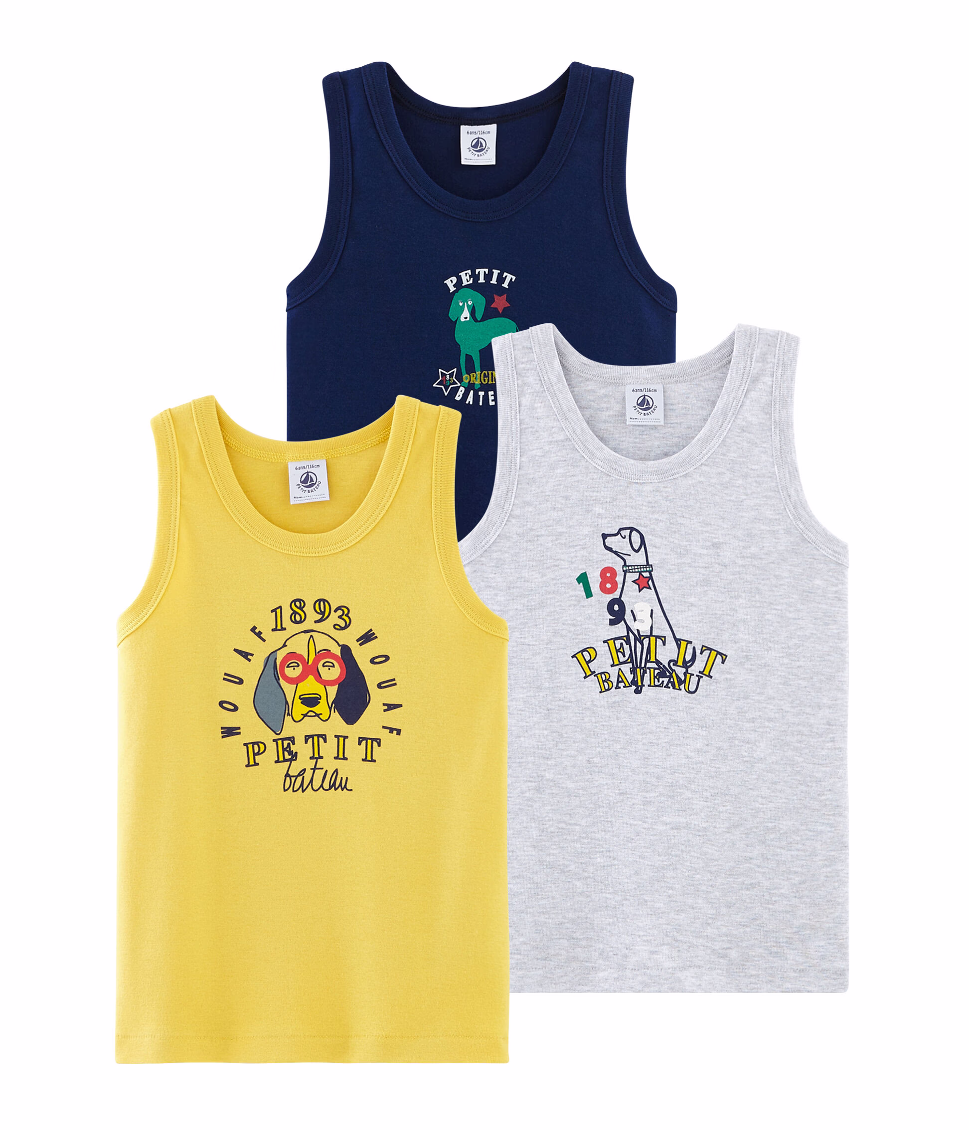 Camisetas de sales tirantes niño