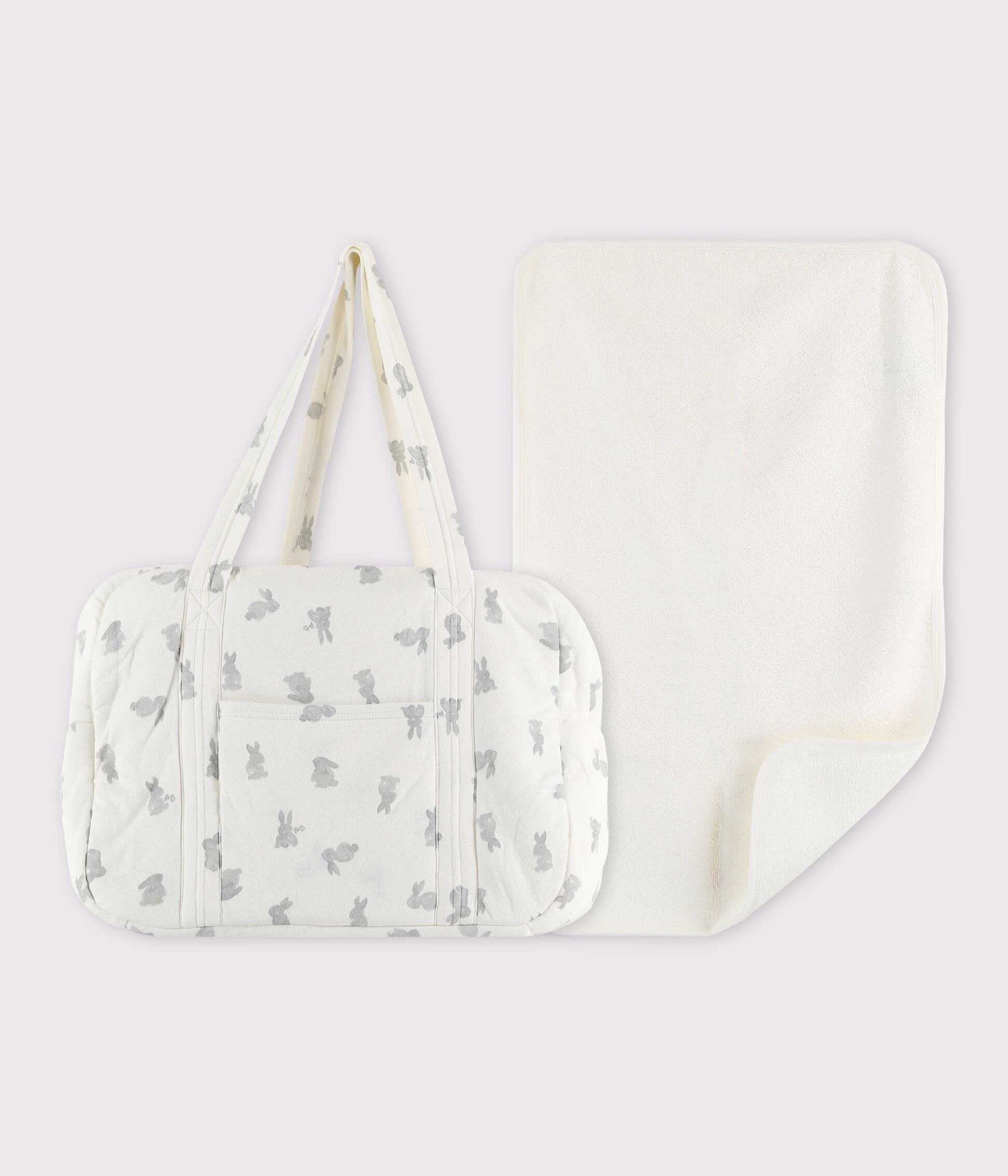 Juego de bolso y cambiador para beb de t bico de algod n org nico