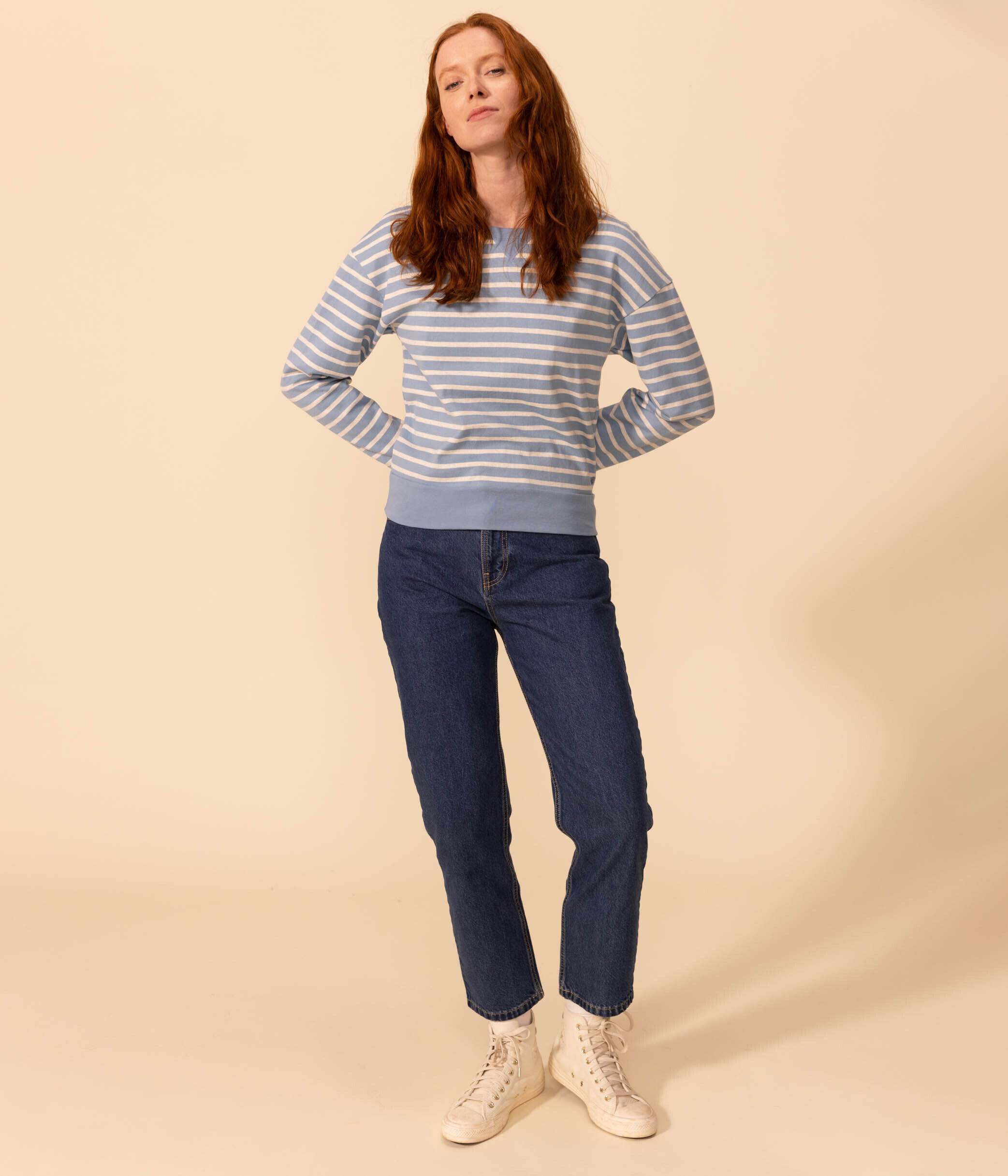 Sudadera marinera on sale mujer