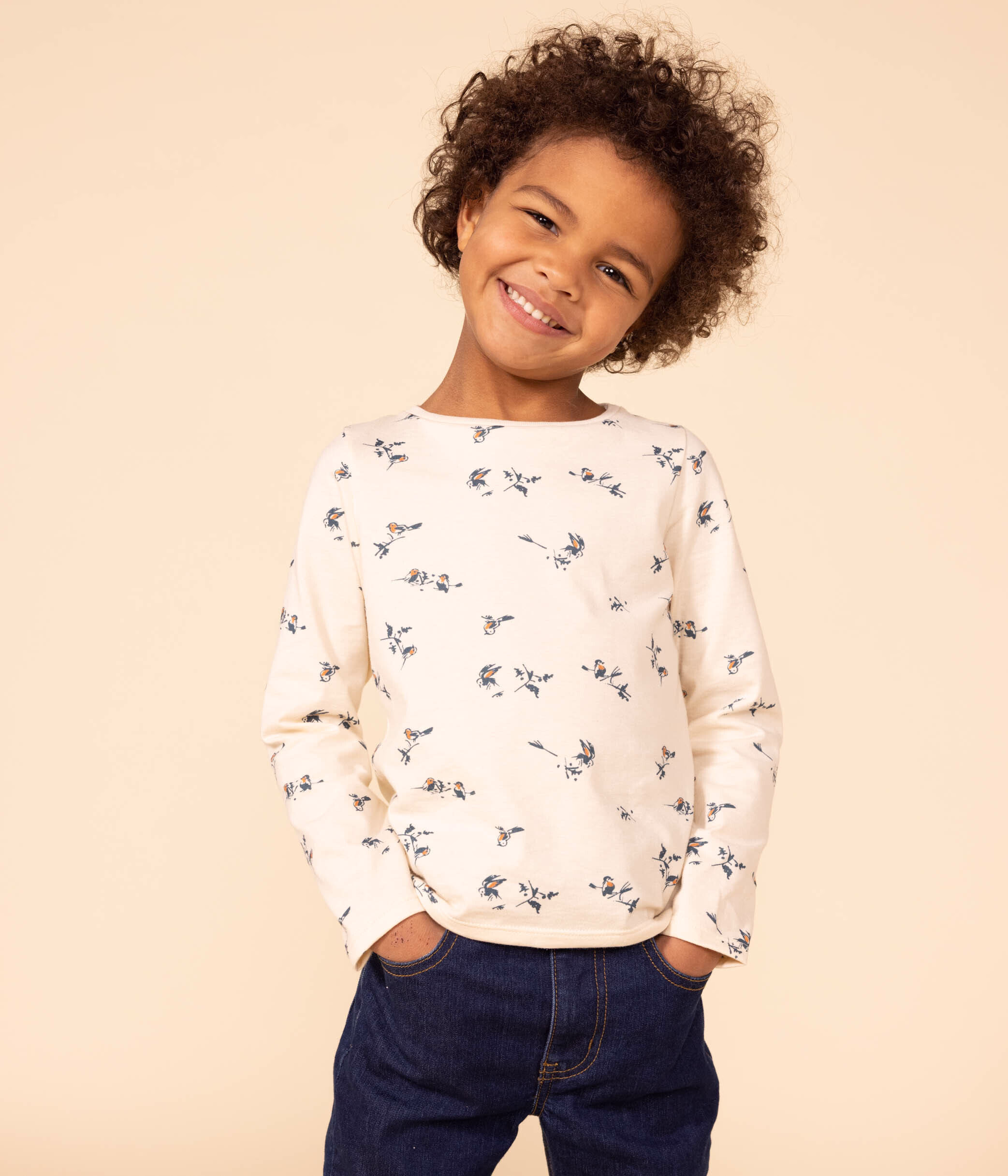 Camiseta niña on sale blanca manga larga