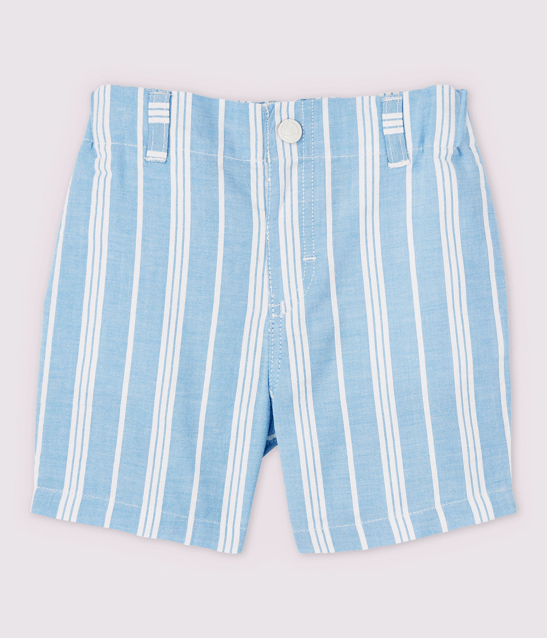 Pantalon discount corto rayas