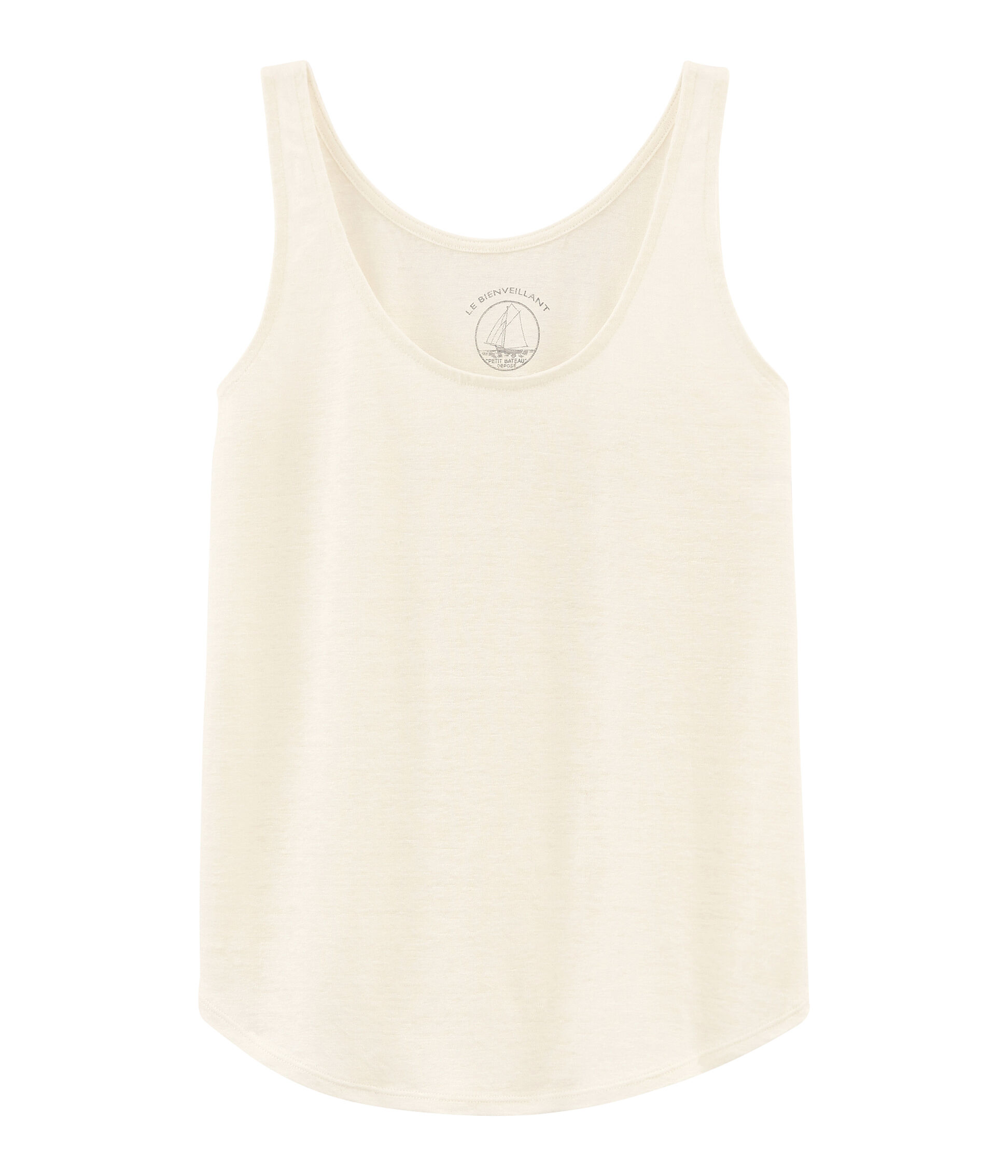 Camiseta tirantes online lino mujer