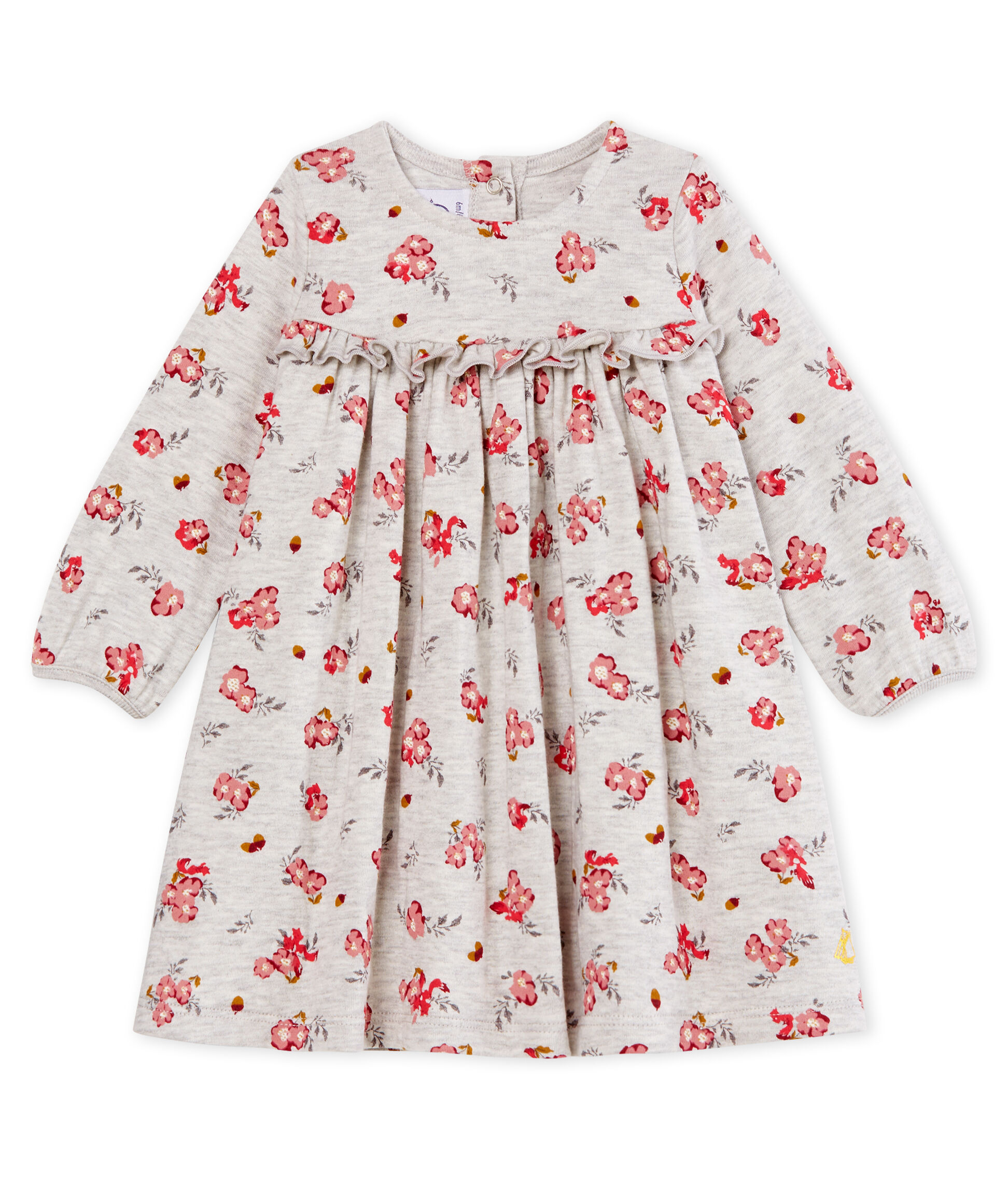 Vestido manga larga hotsell bebe