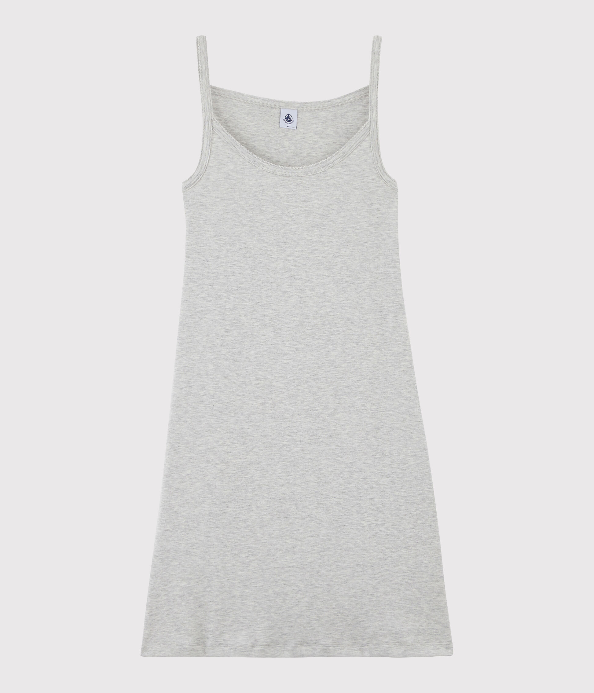 Vestido tirantes algodon sale mujer