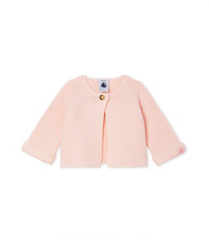 Chaqueta para bebé de punto