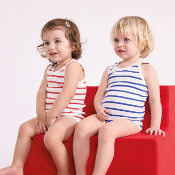 Petit Bateau - Juego De 2 Prendas Para Bebé Unisex, Suaves Y Cómodas