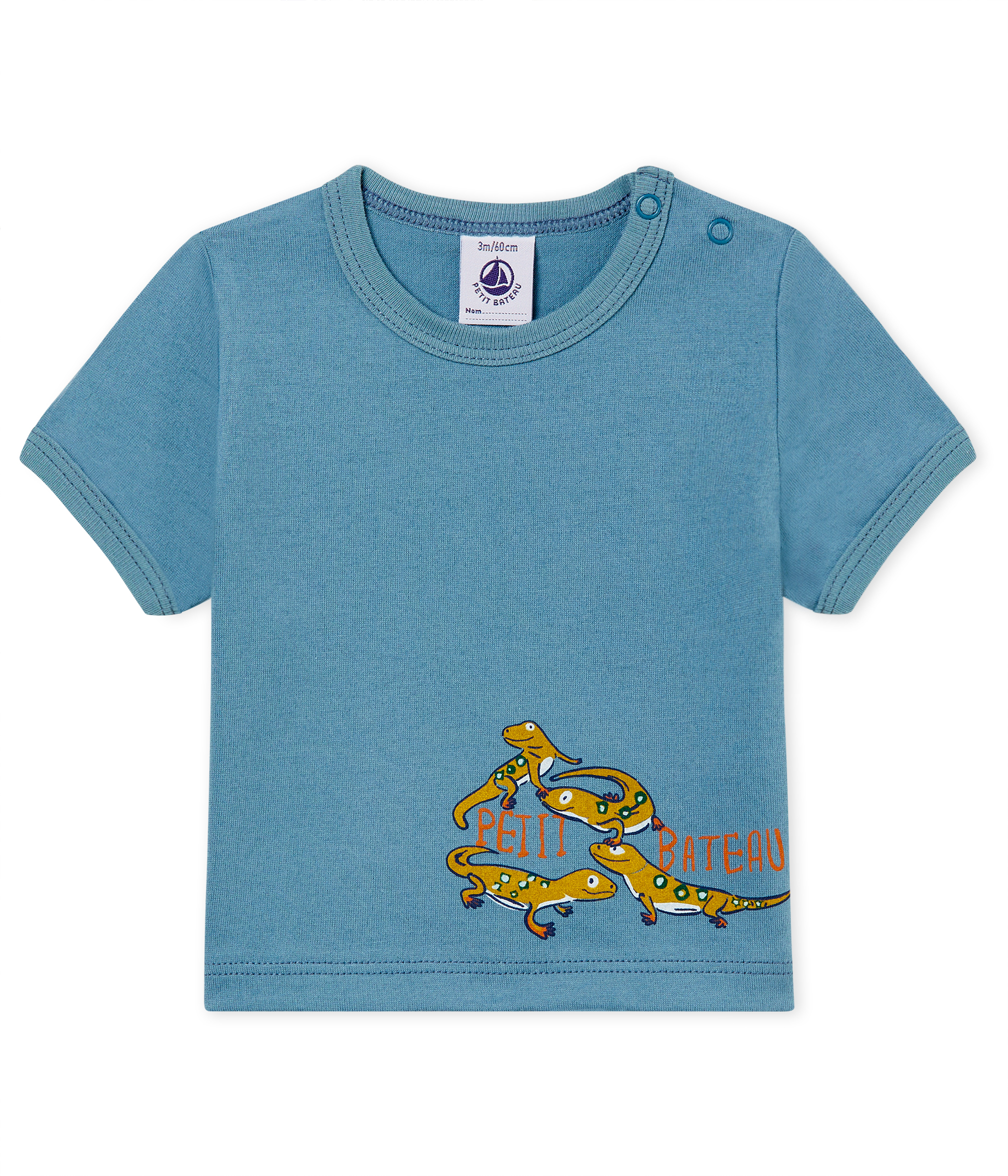 Camiseta manga corta con motivos para bebé niño