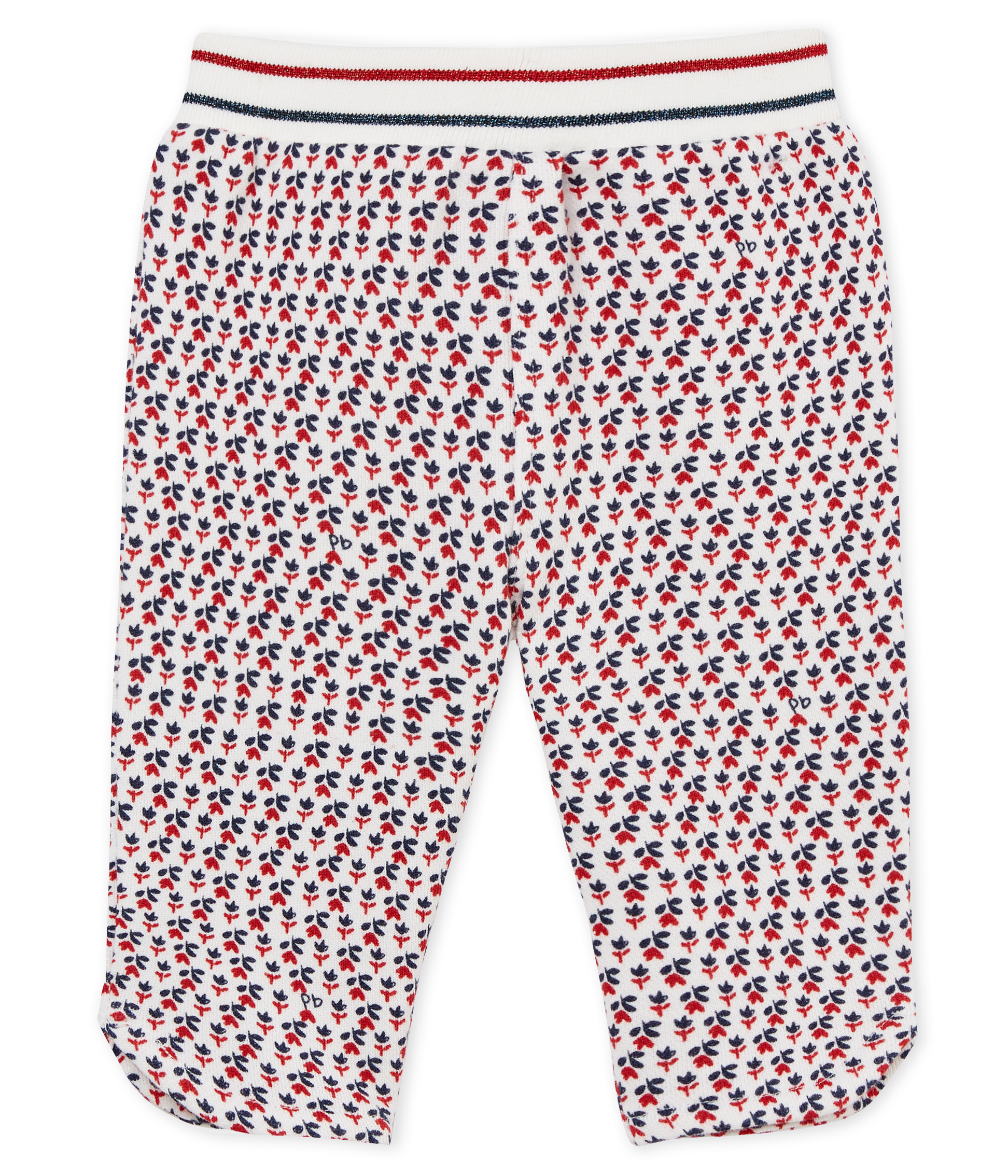 Pantalón de muletón estampado para bebé niña