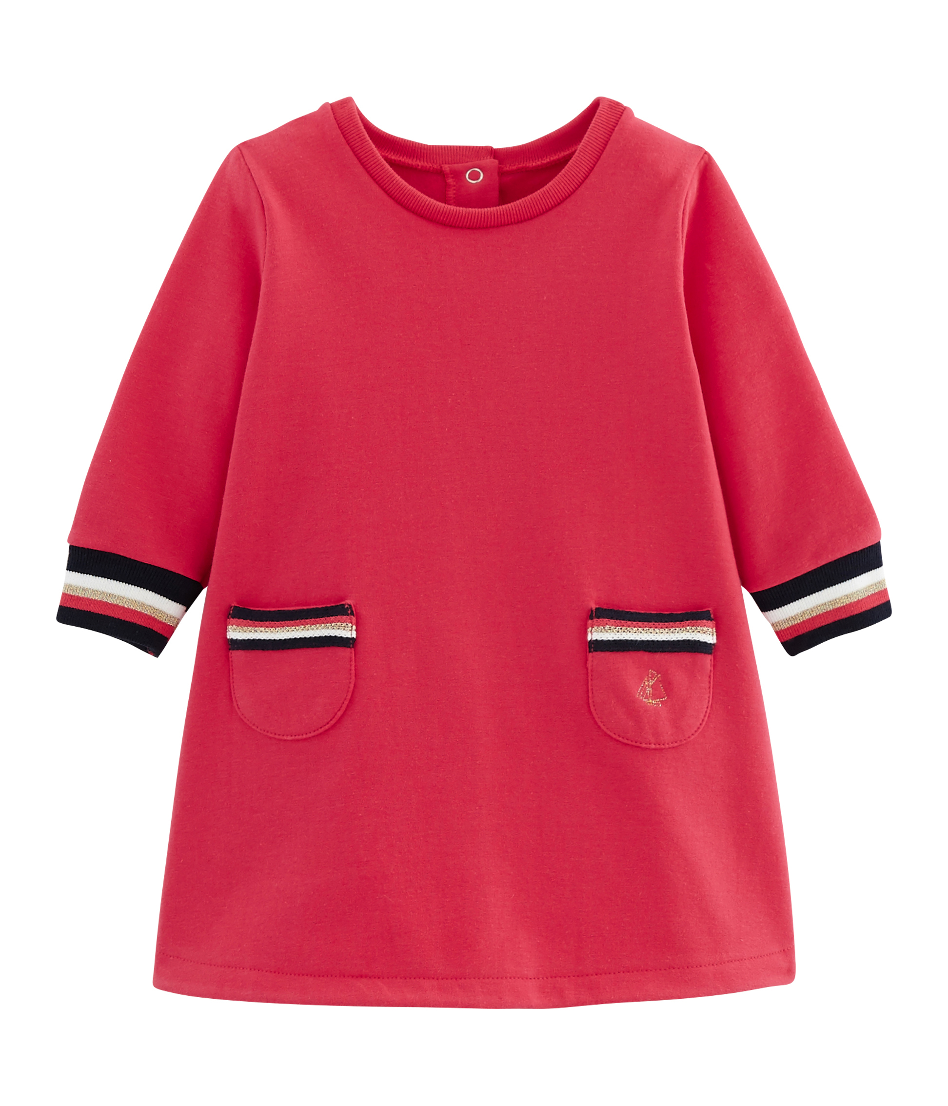 Vestido de manga larga para bebé niña