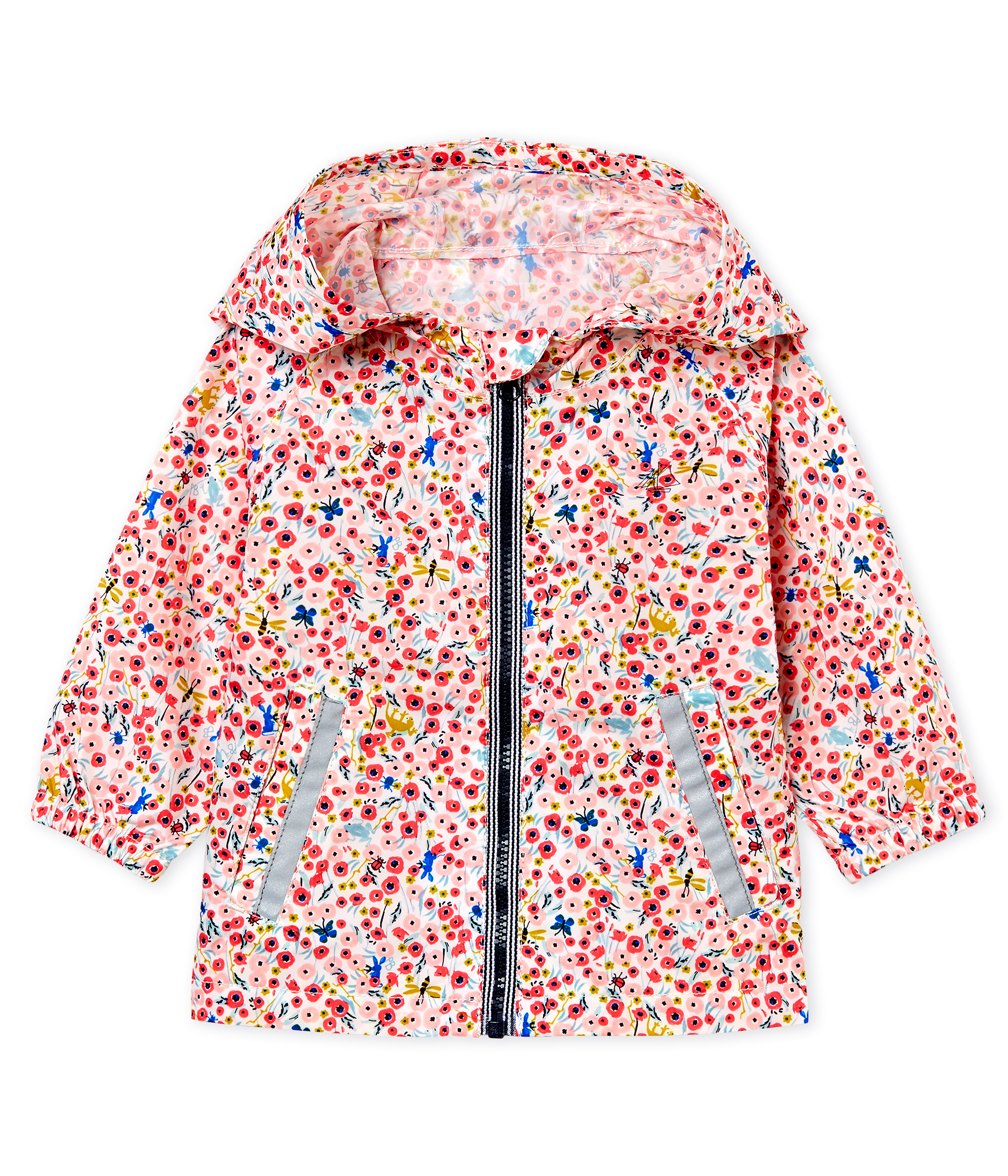 Cortavientos estampado para bebé niña