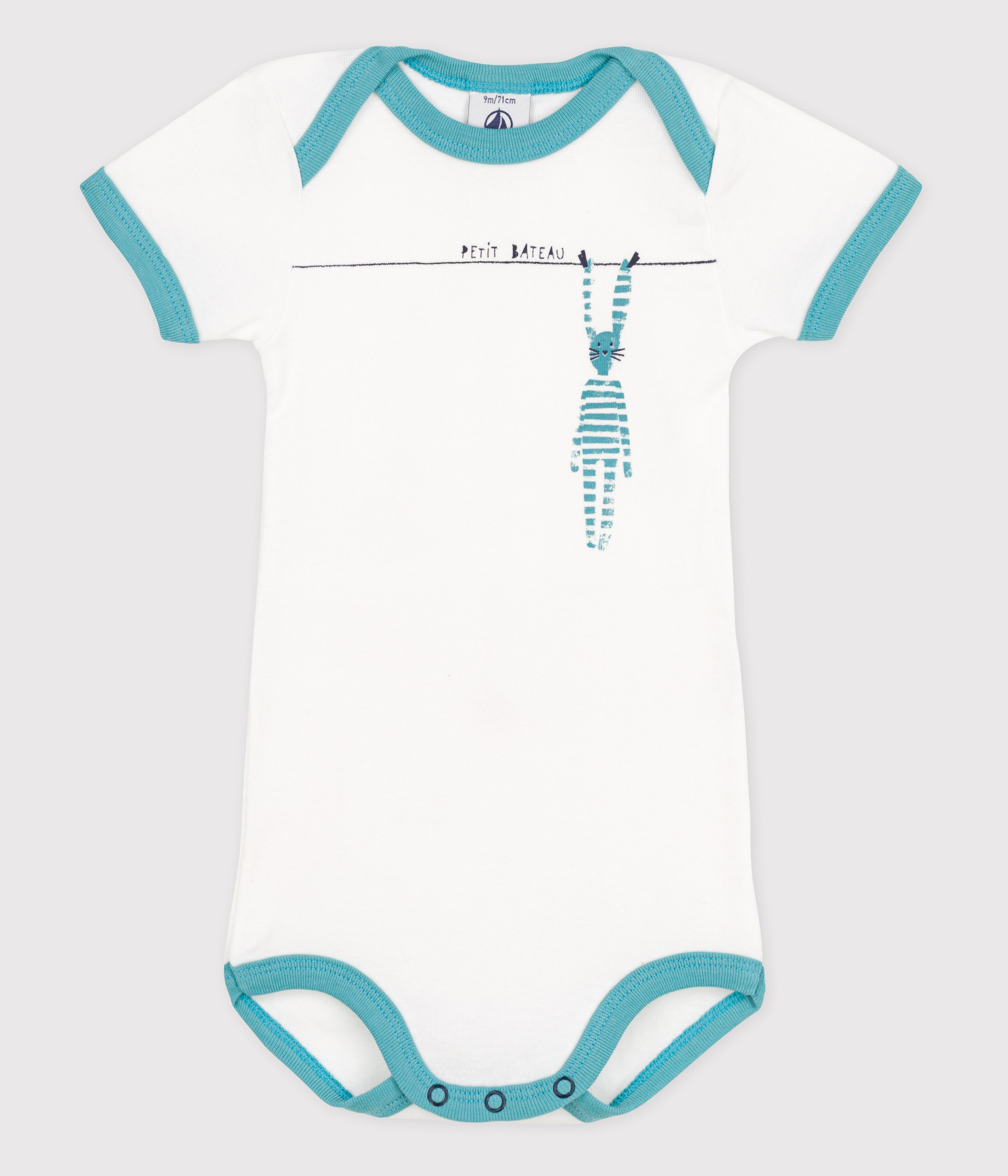 Bodys Bebe Talla 0-3 Pack De Bodies Petit Bateau Para Bebé