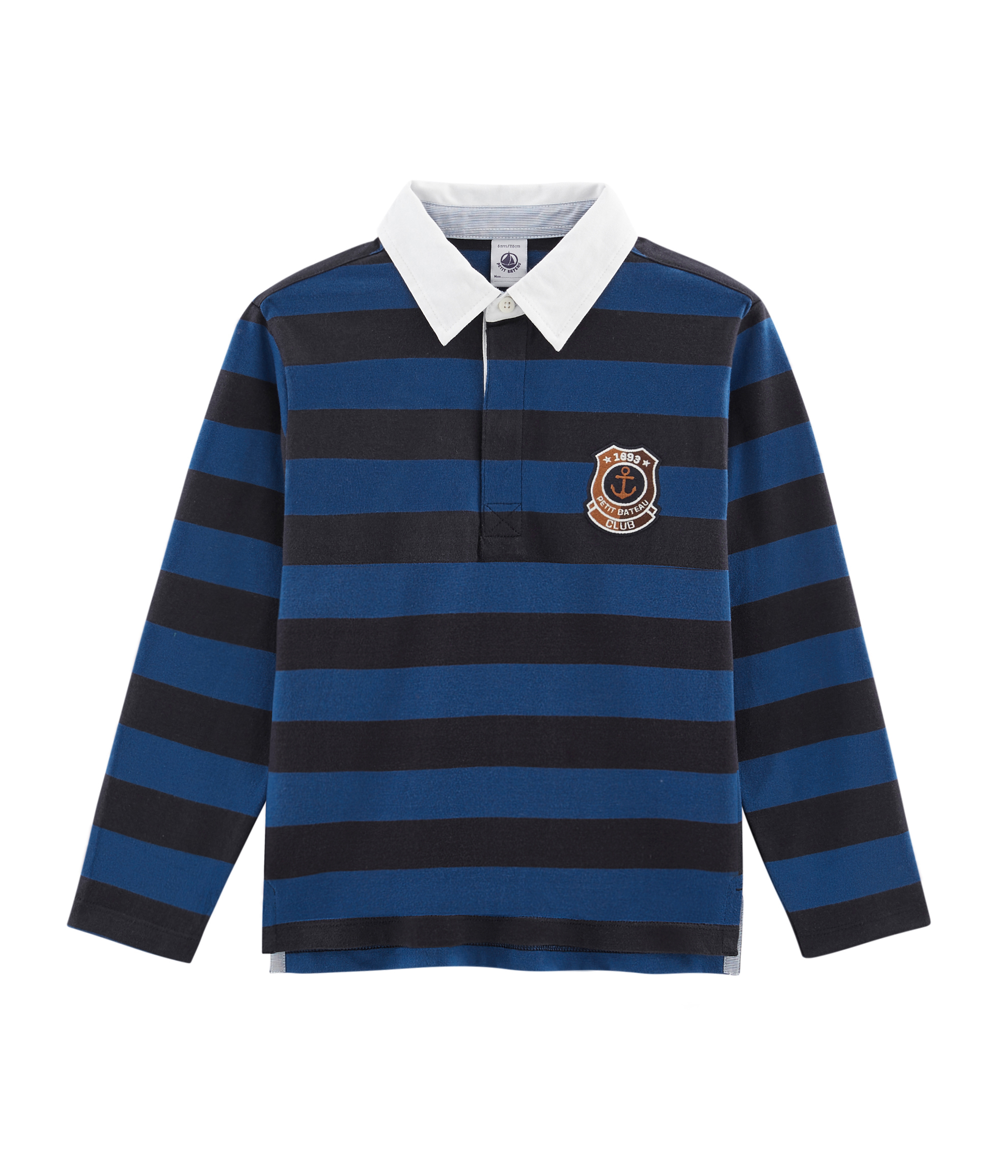 Polo de rugby de rayas para niño
