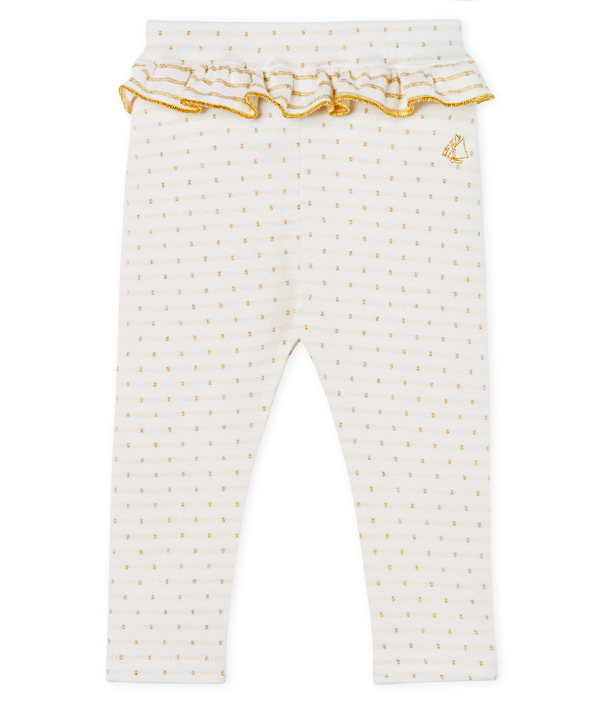 Leggings con volantes para bebé niña