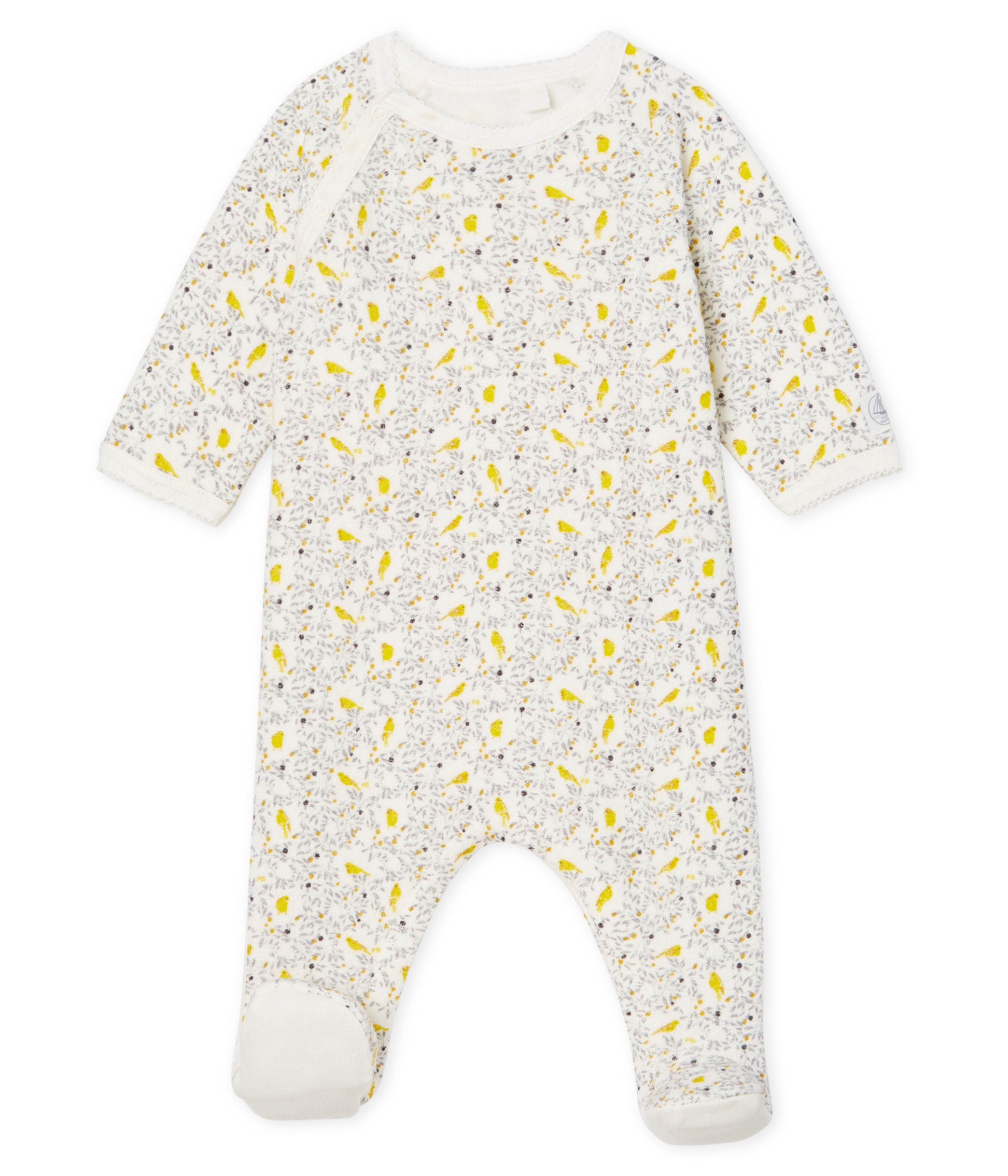 Pijama extra cálido de toalla de rizo afelpado para bebé niña