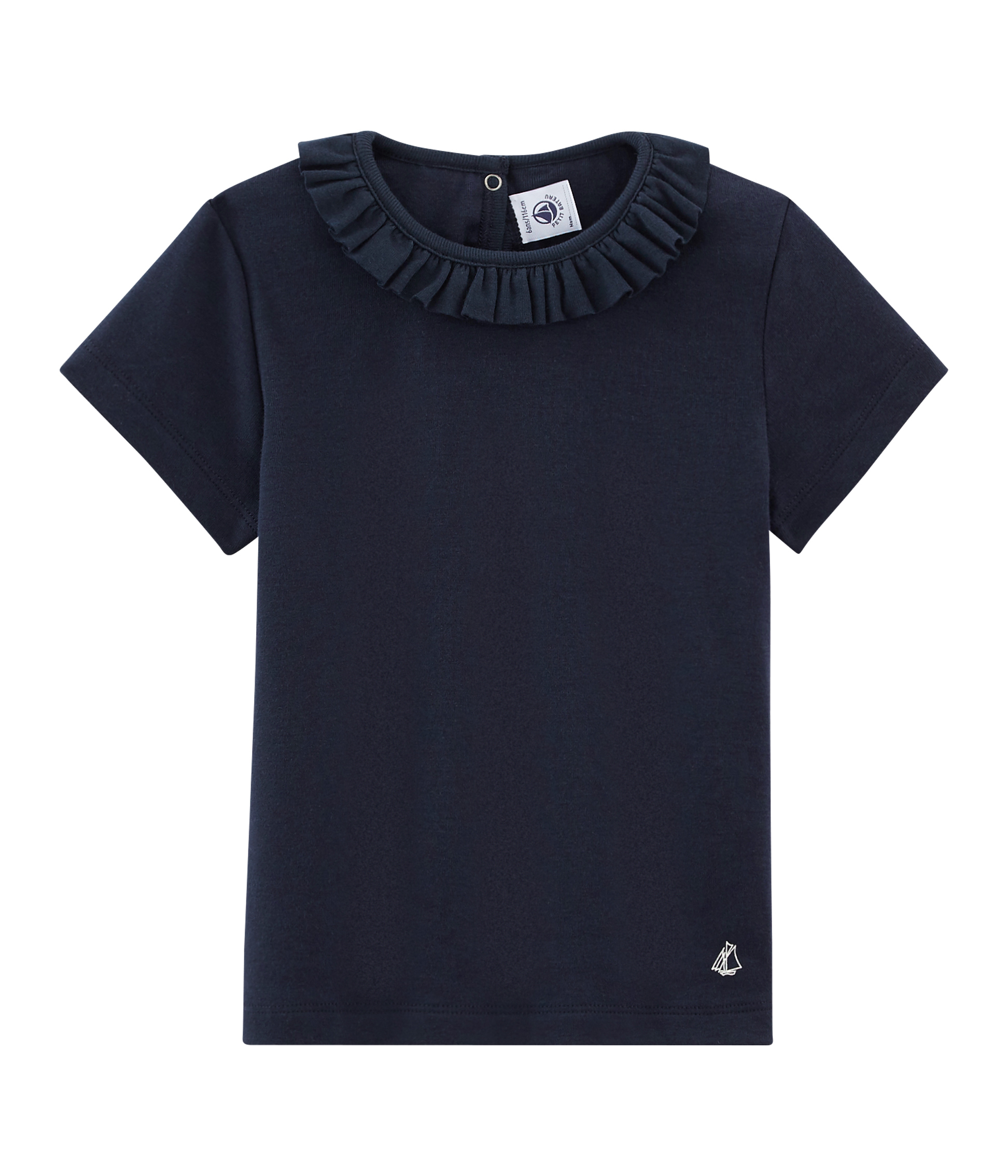 Camiseta manga corta infantil para niña