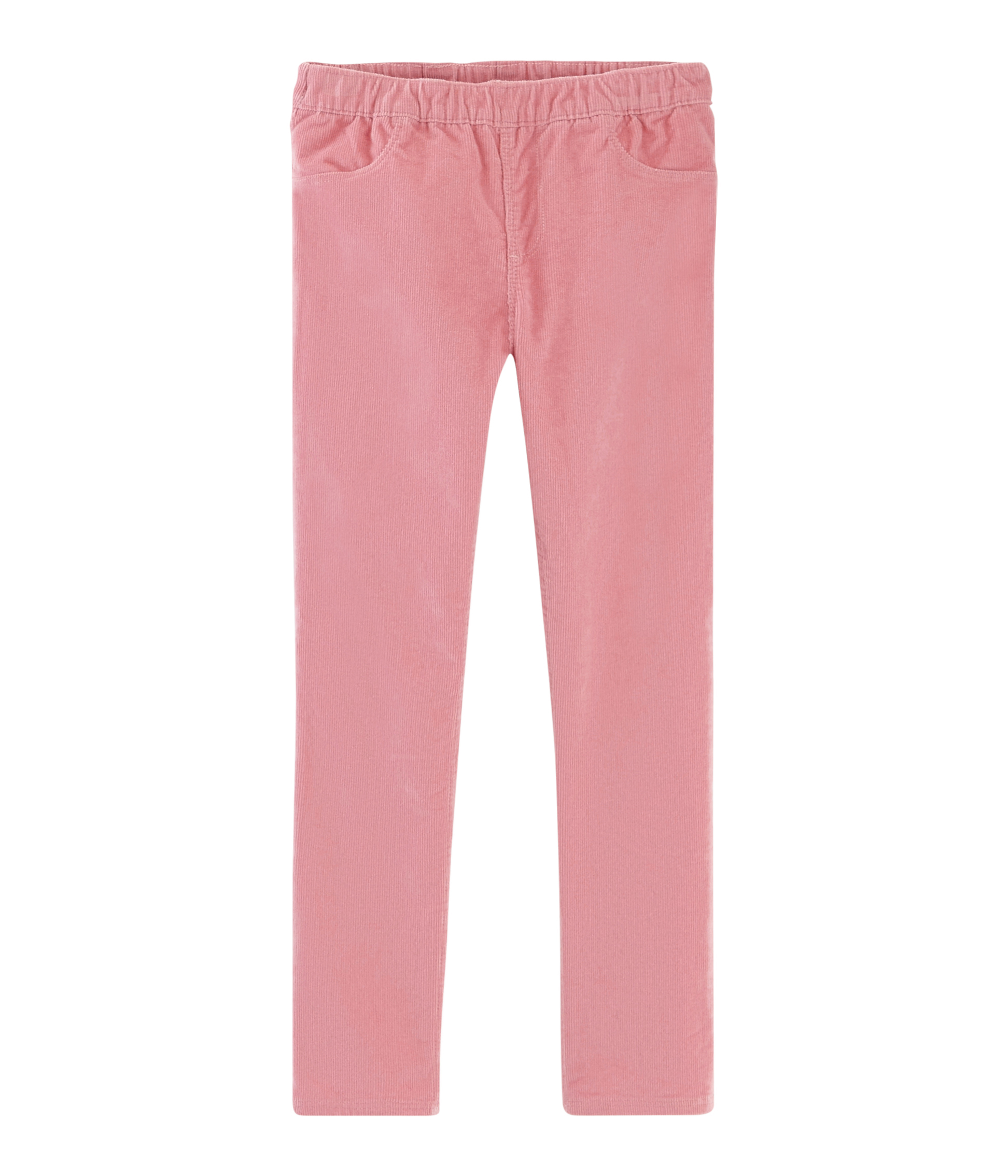 Pantalón de terciopelo slim para niña