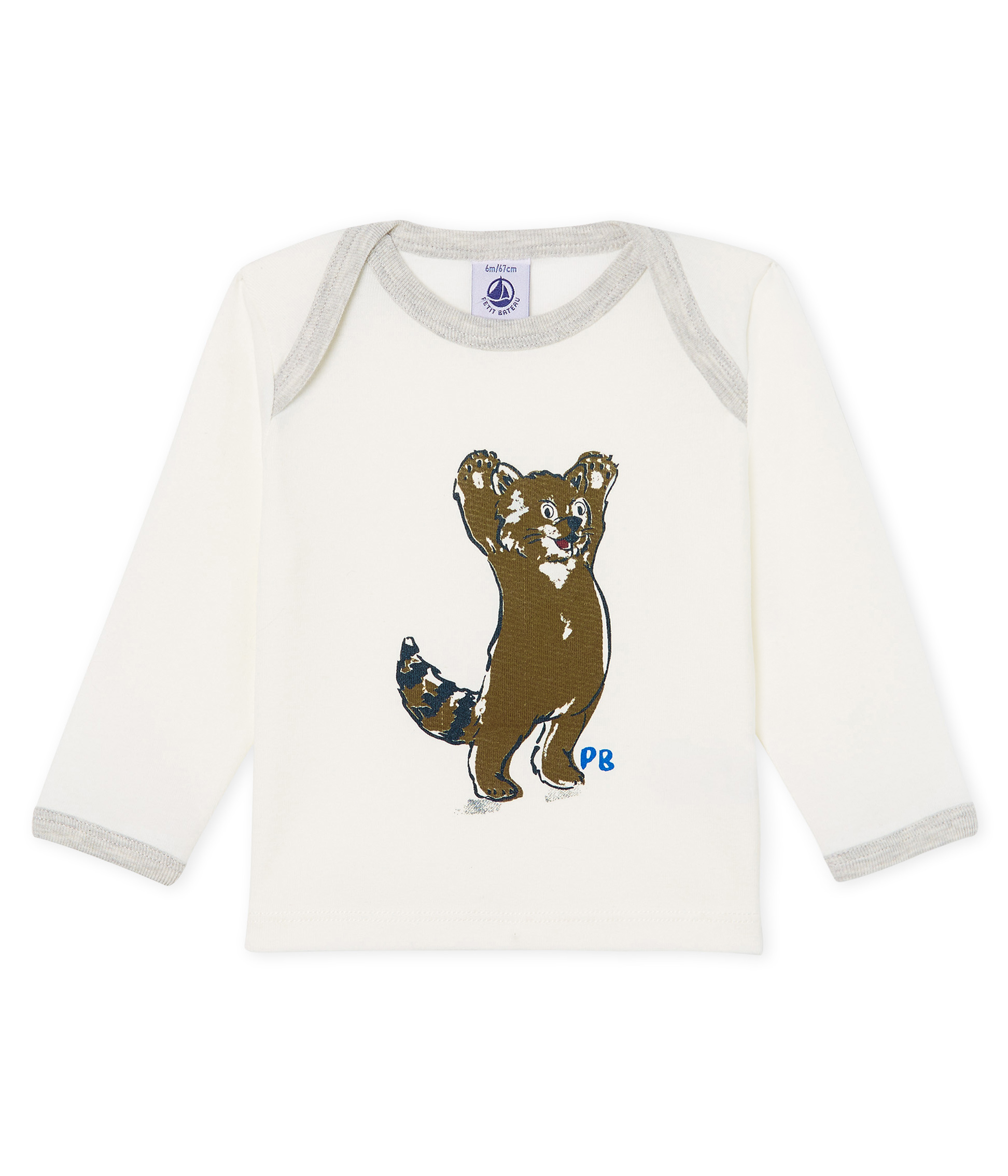 Camiseta de manga larga para bebé niño