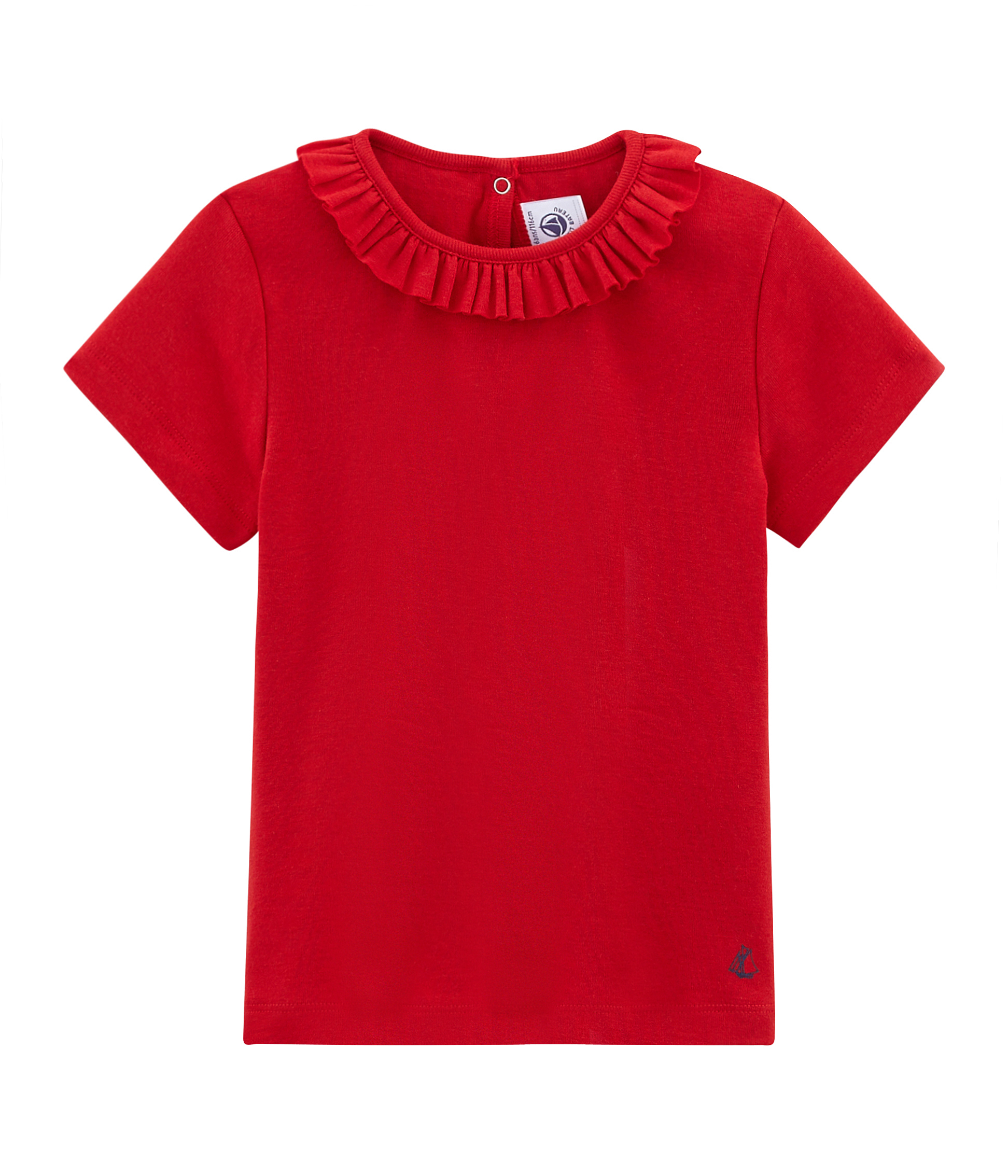 Camiseta manga corta infantil para niña