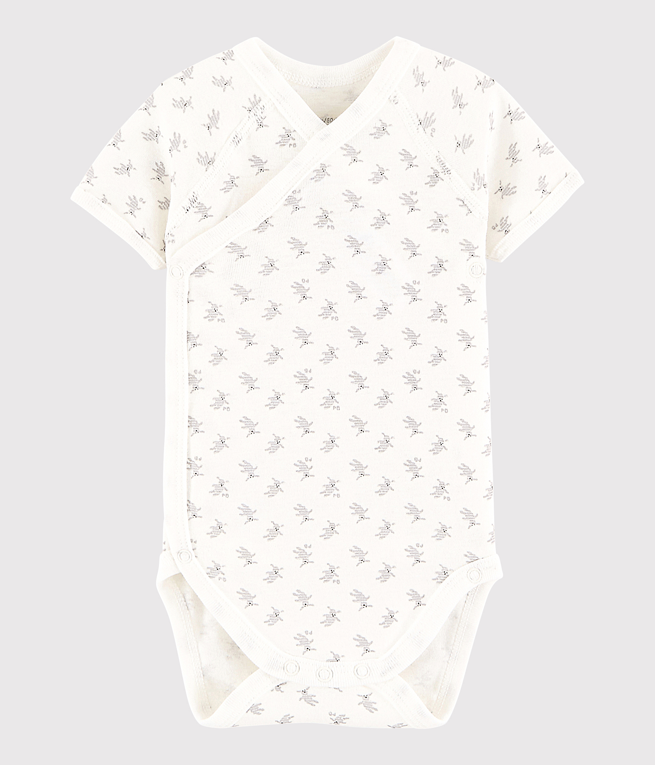 Petit Bateau Mono Largo Bébé Fille A050T - Bodysuit Coton Bio