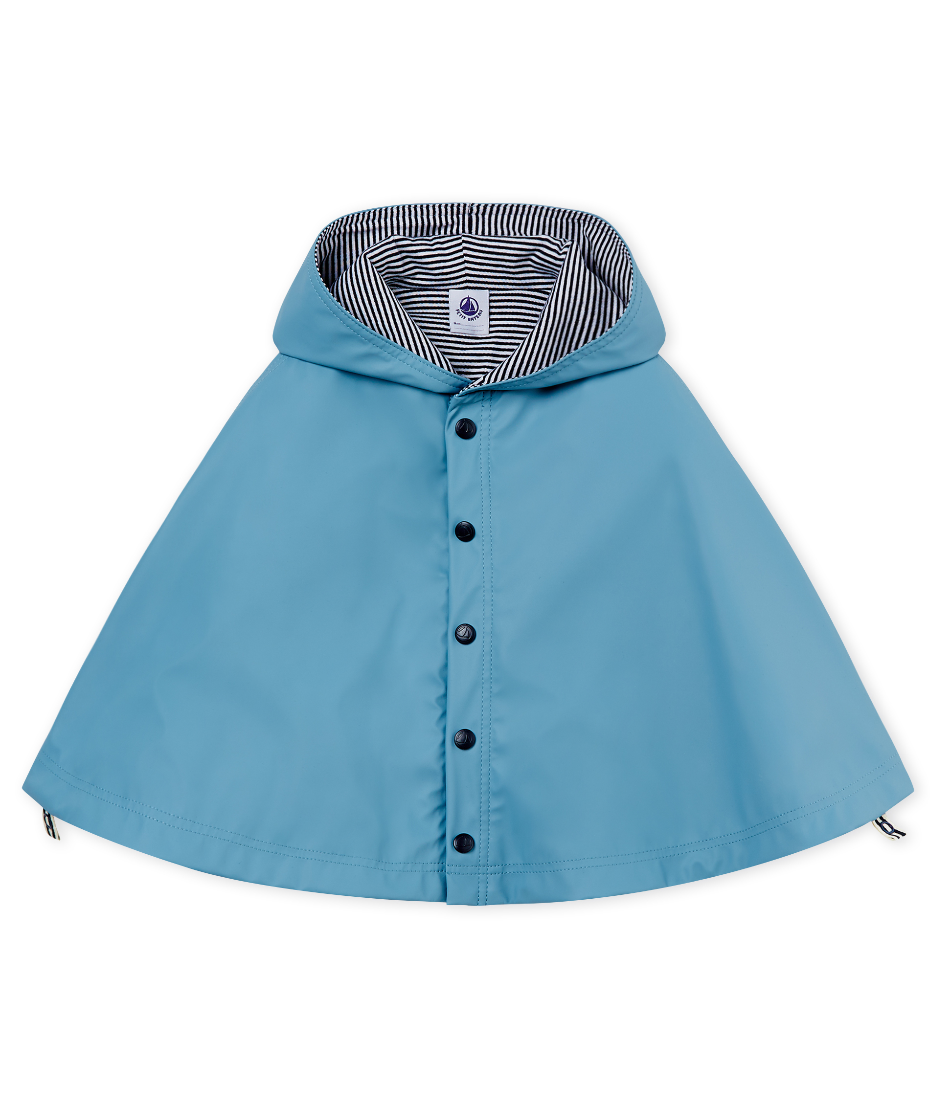 Capa de lluvia lisa para bebé unisex