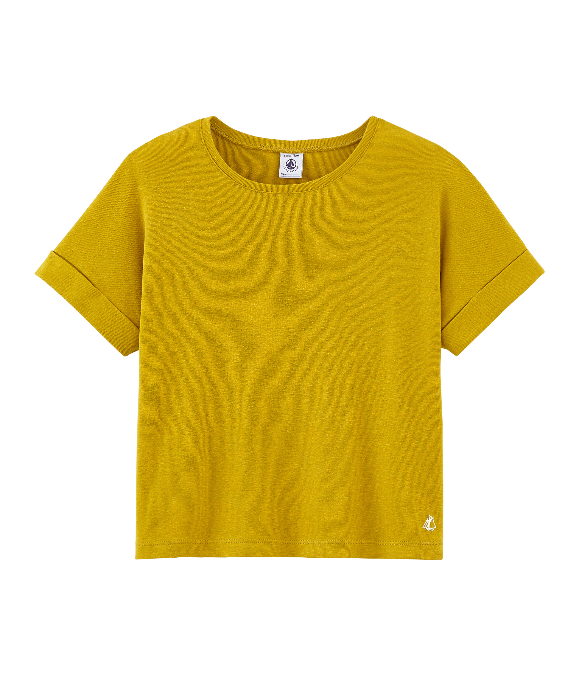 Camiseta manga corta infantil para niña