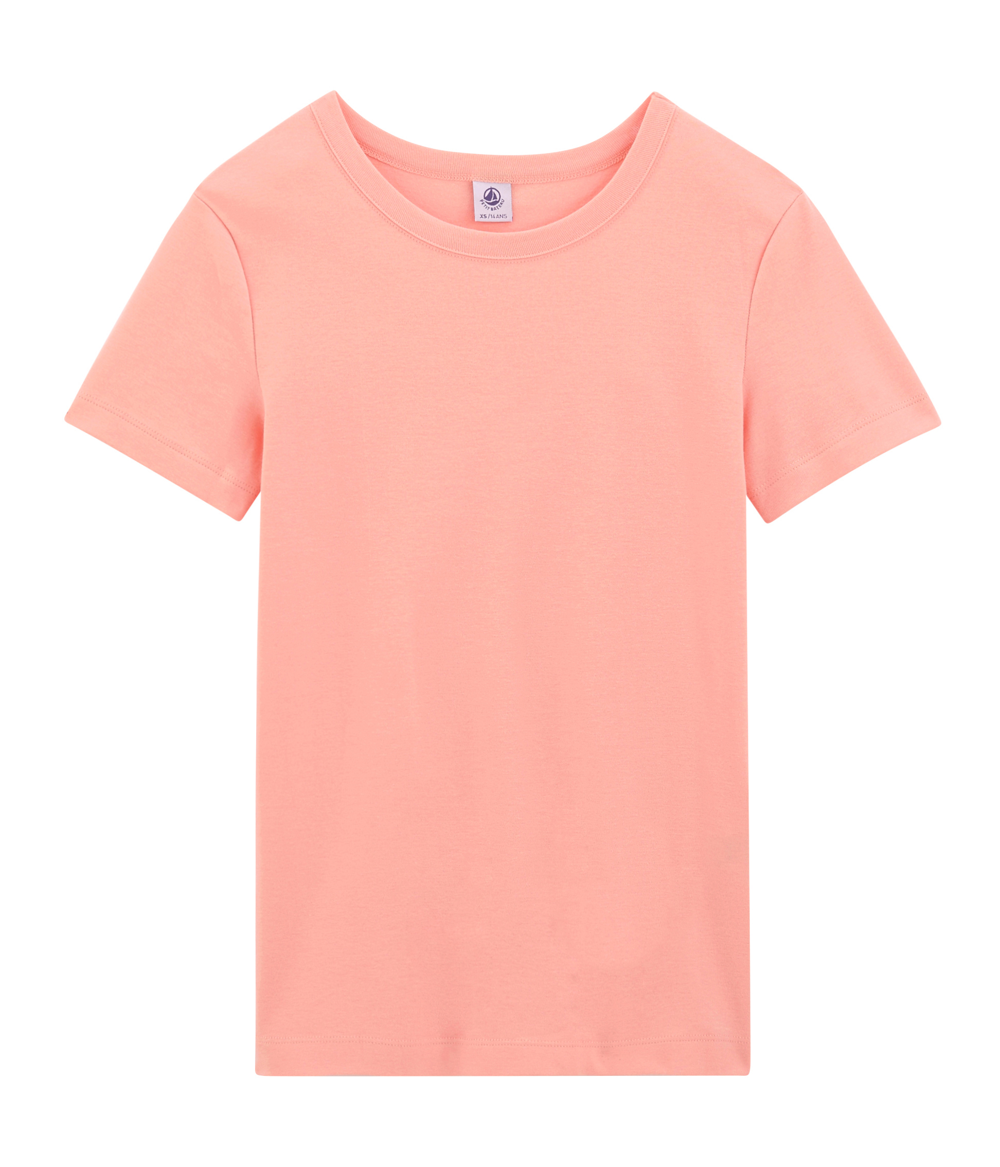 Camiseta manga corta de cuello redondo para mujer