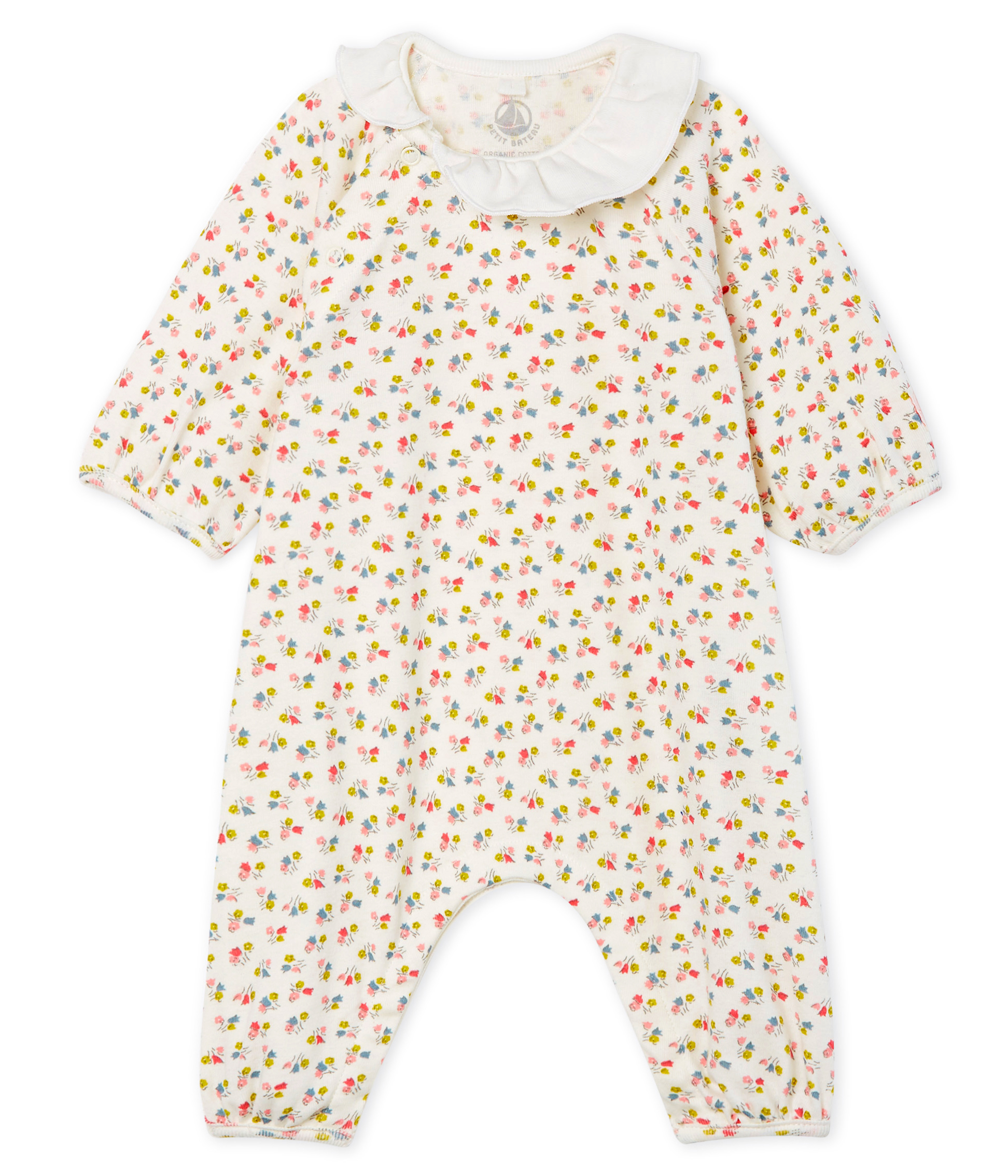 Mono largo para bebé niña de punto