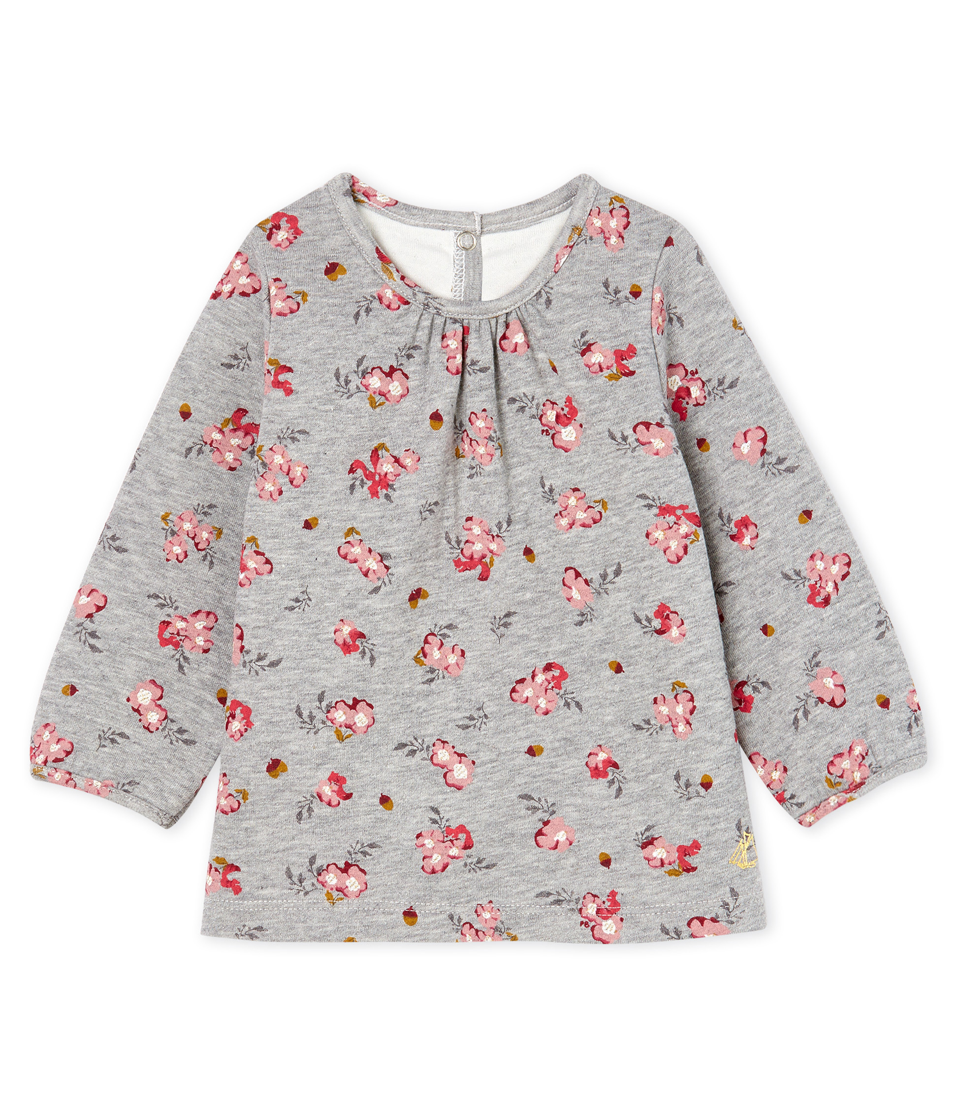 Blusa de manga larga estampada para bebé niña