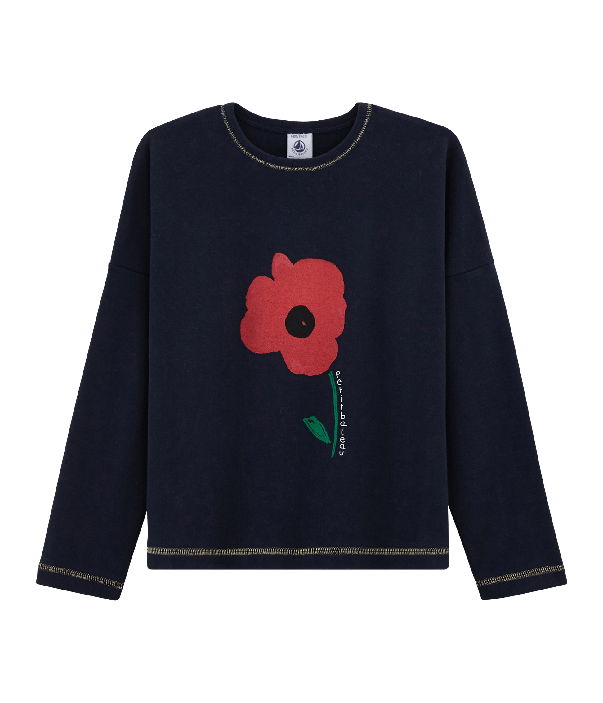 Camiseta serigrafiada para niña