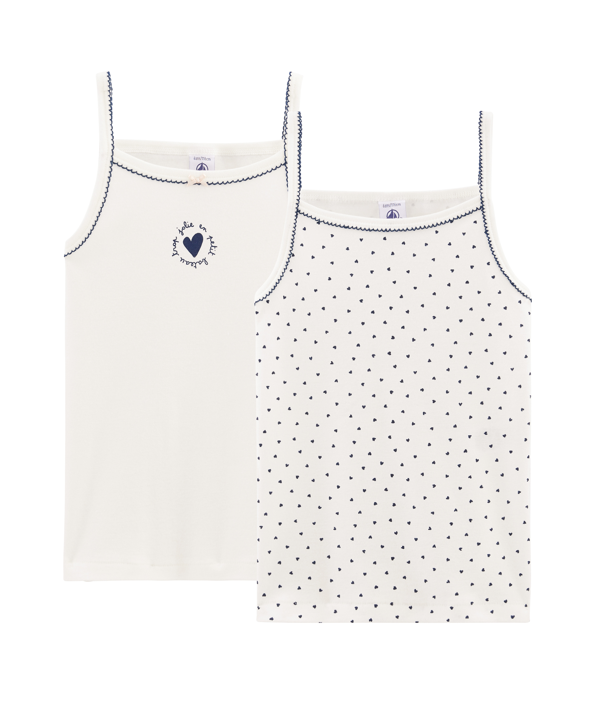 Camiseta Tirantes Niño Camisas Tirantes Petit Bateau Niñas - Lote De 3 Prendas Para Look Infantil Ropa Infantil Niñas