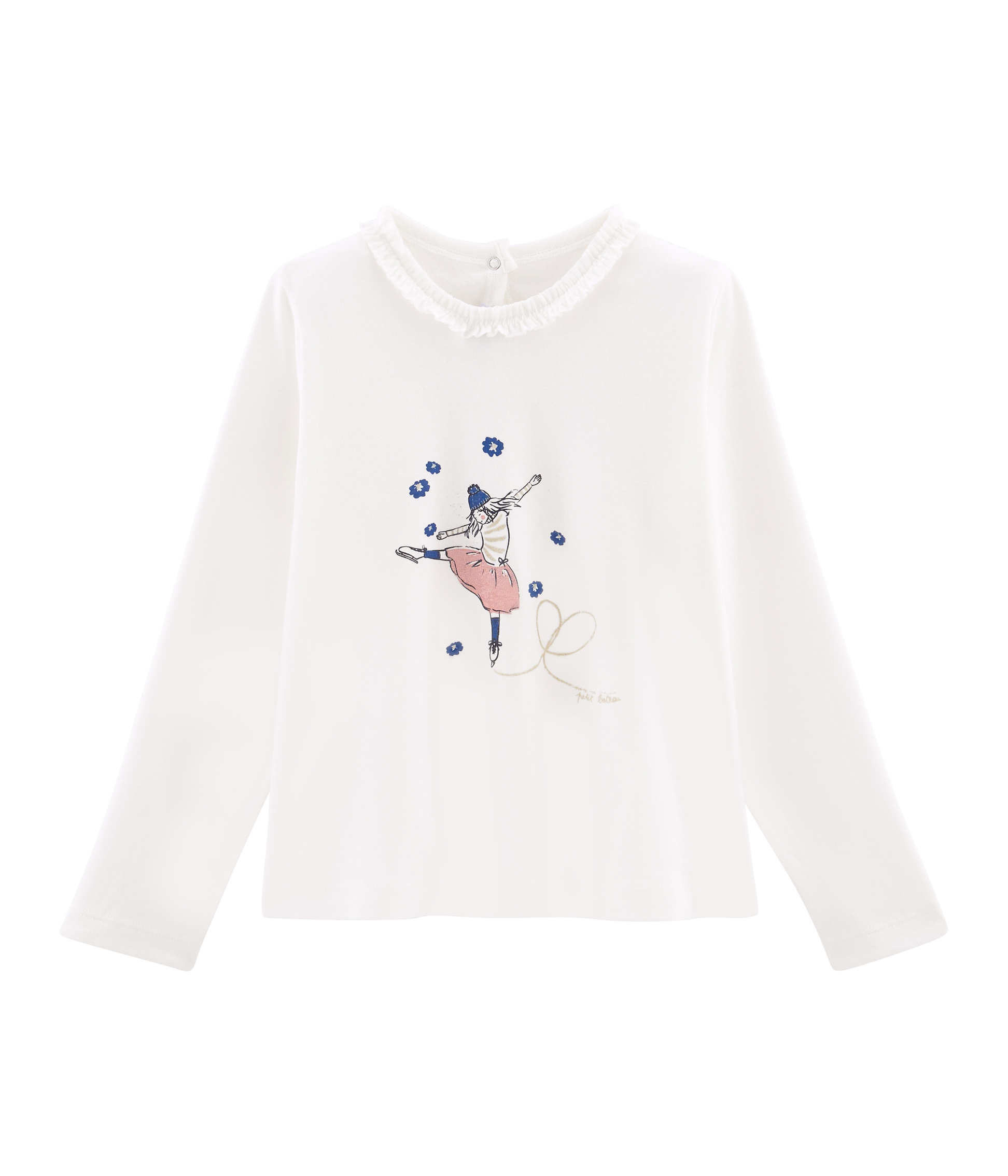Camiseta de manga larga para niña