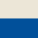beige COQUILLE/azul PERSE